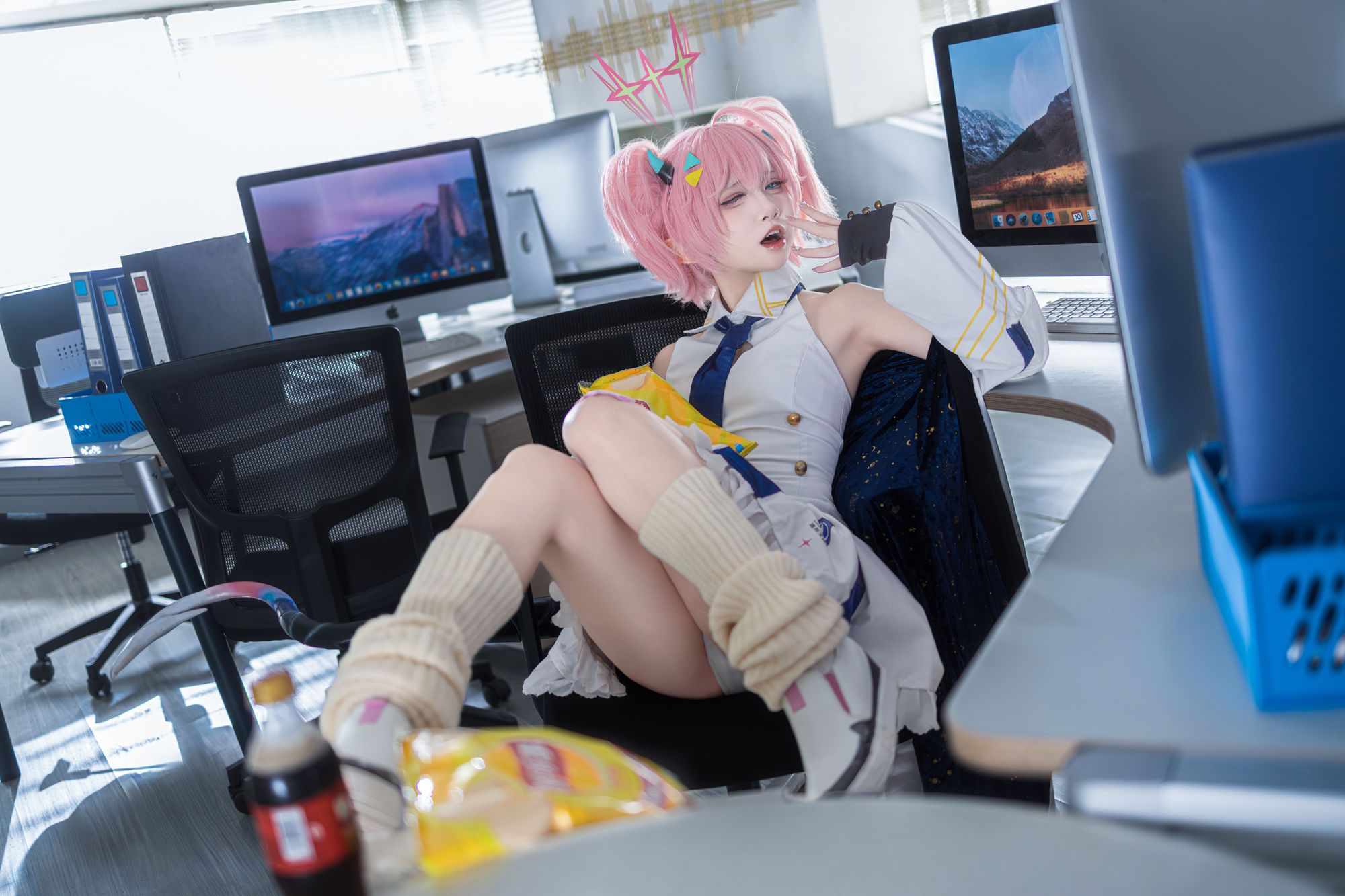 图片[2]-No.014 – 蔚蓝档案 桃香 [54P]-coswz-cos王者