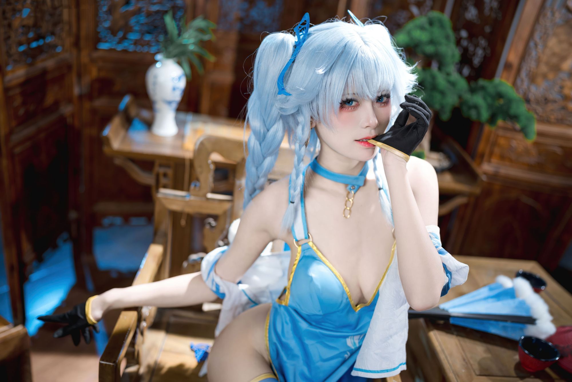 图片[5]-No.015 – 少女前线 PA15 翠雀媚 [36P]-coswz-cos王者