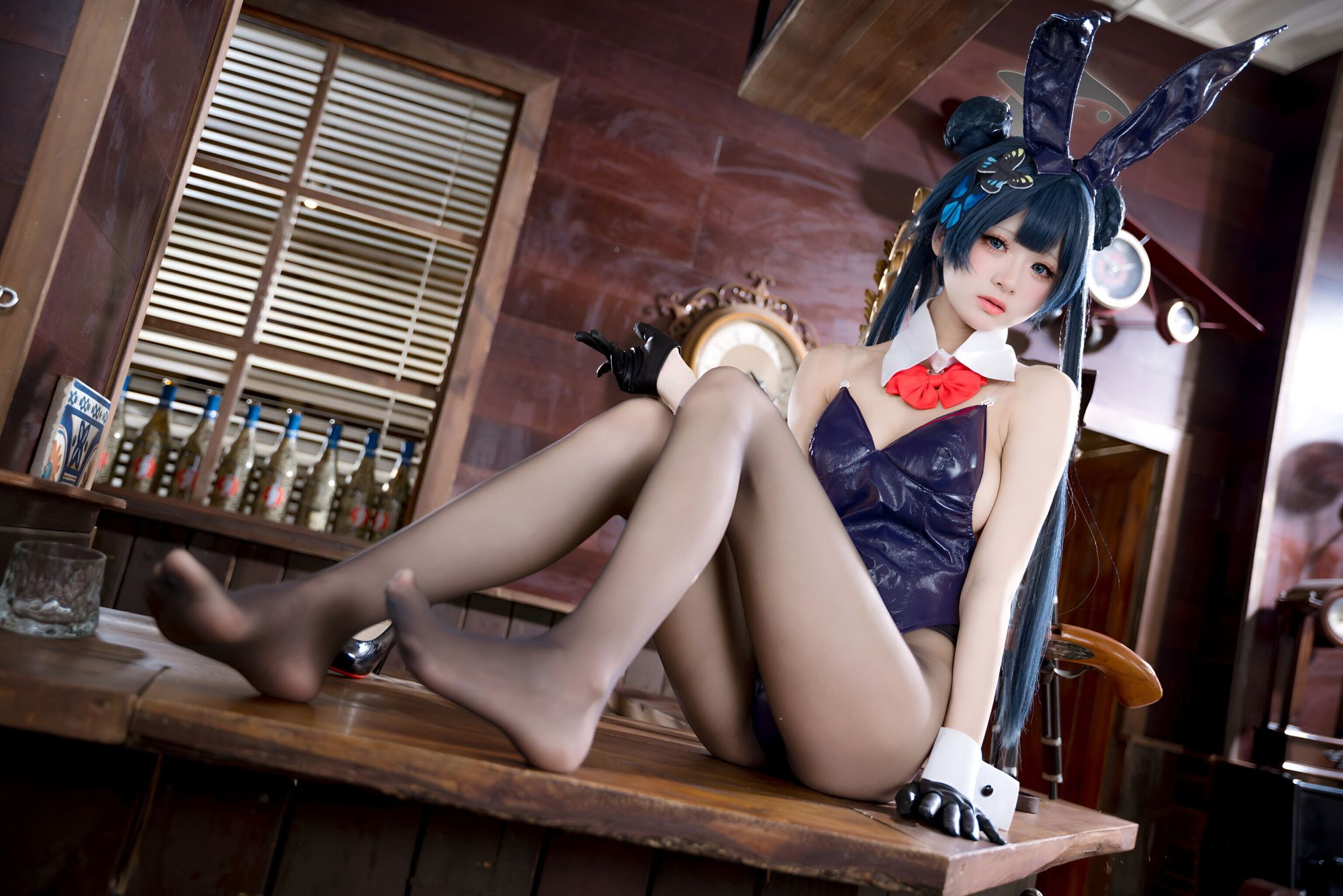 图片[3]-No.016 – 碧蓝档案 妃咲兔女郎 [58P]-coswz-cos王者