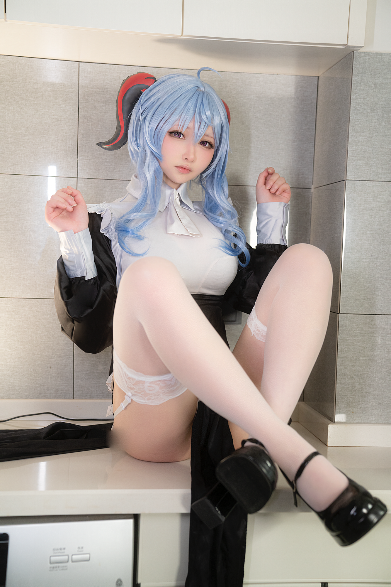 图片[6]-No.017 – 原神 甘雨修女 [25P]-coswz-cos王者