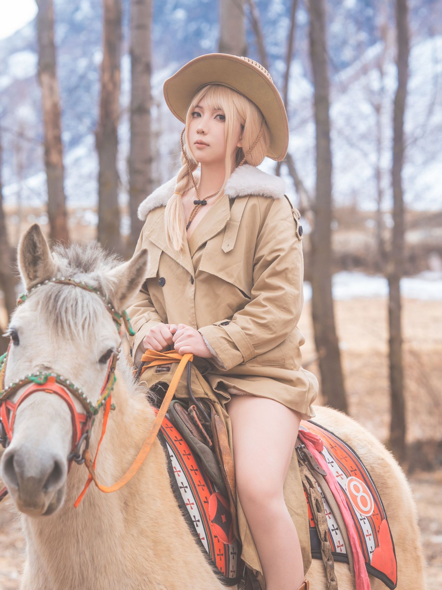 图片[2]-No.017 – 骑马 猎人 [59P 1V]-coswz-cos王者