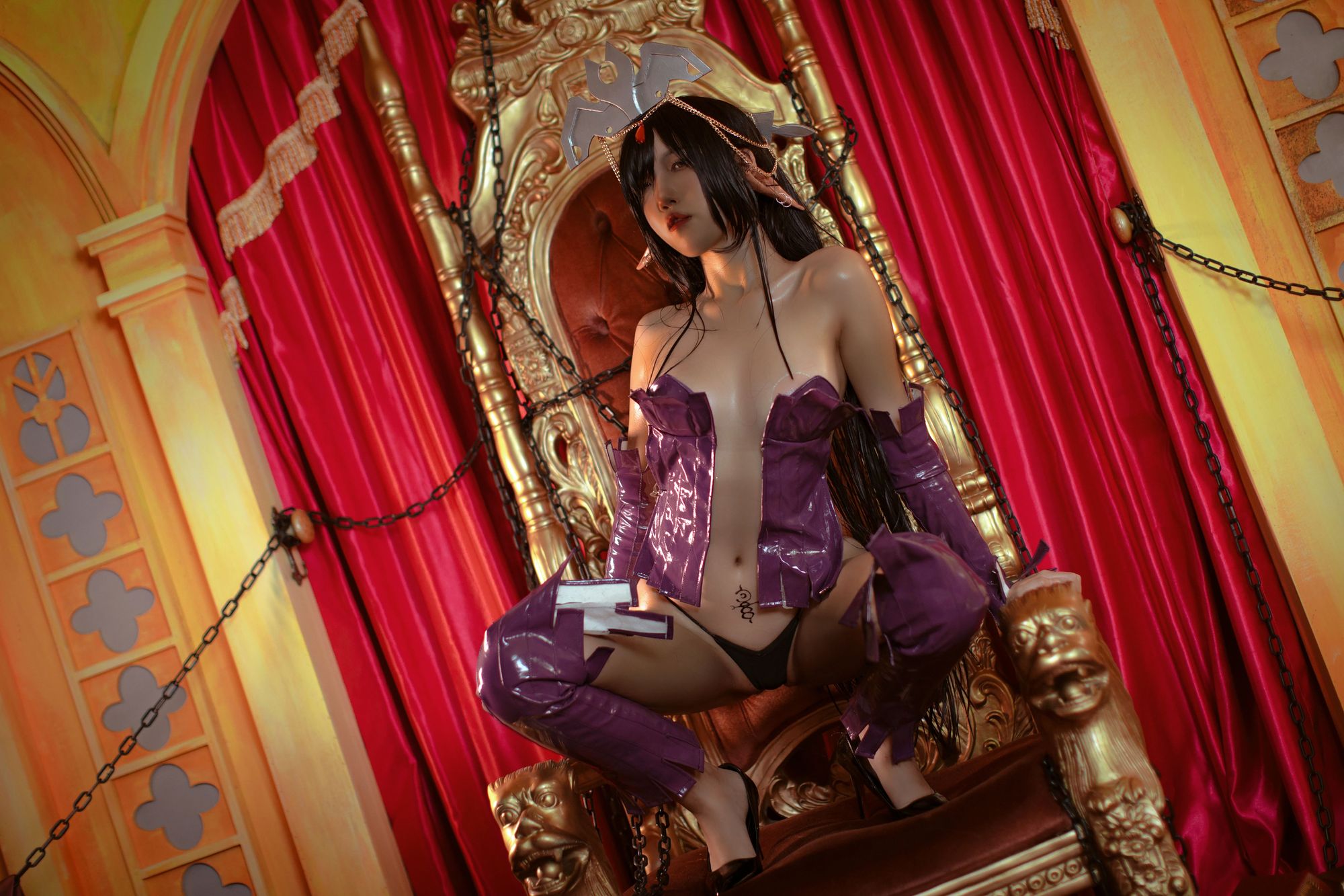 图片[6]-No.017 – 黑兽系列 女王奥莉卡 [80P]-coswz-cos王者