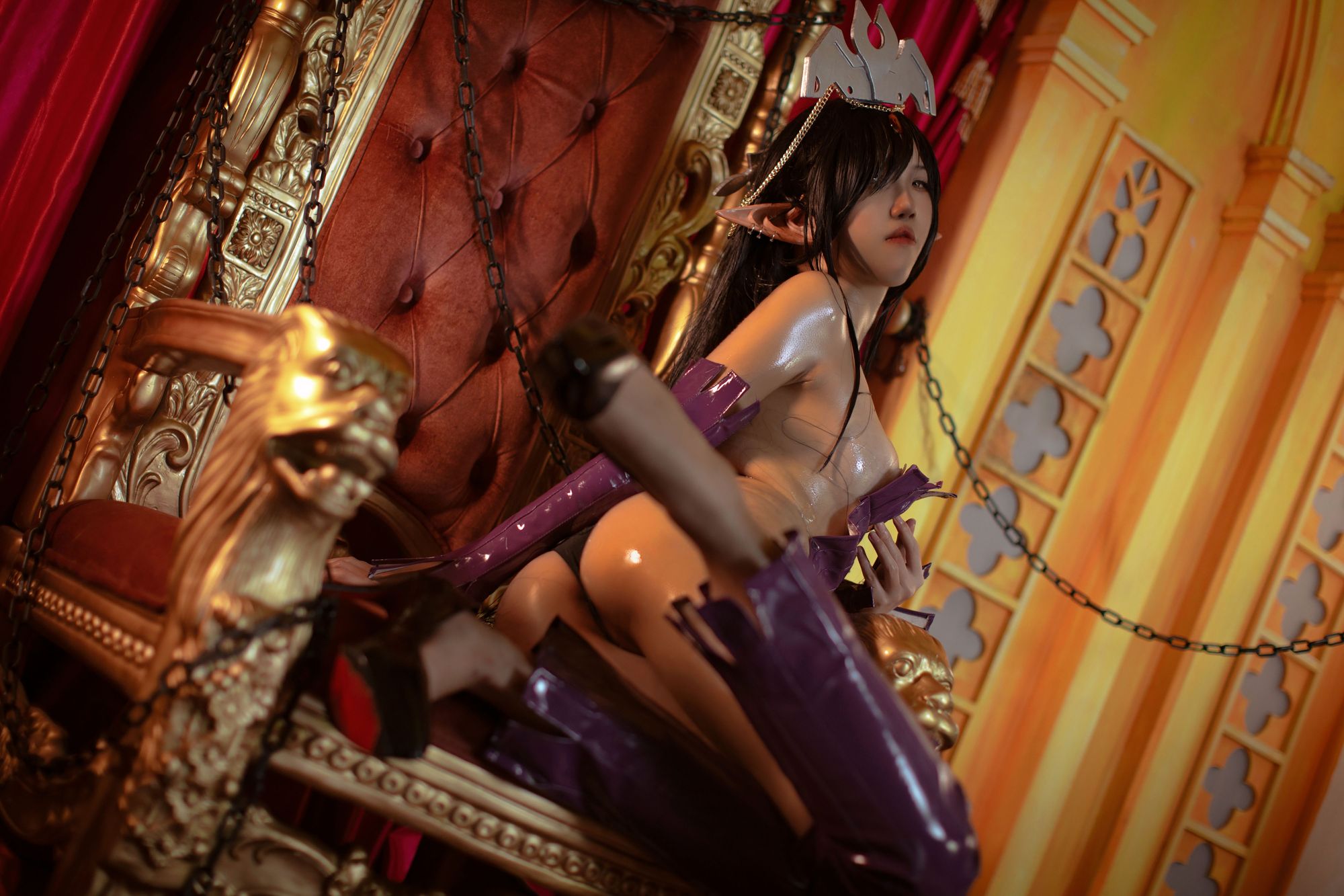 图片[5]-No.017 – 黑兽系列 女王奥莉卡 [80P]-coswz-cos王者