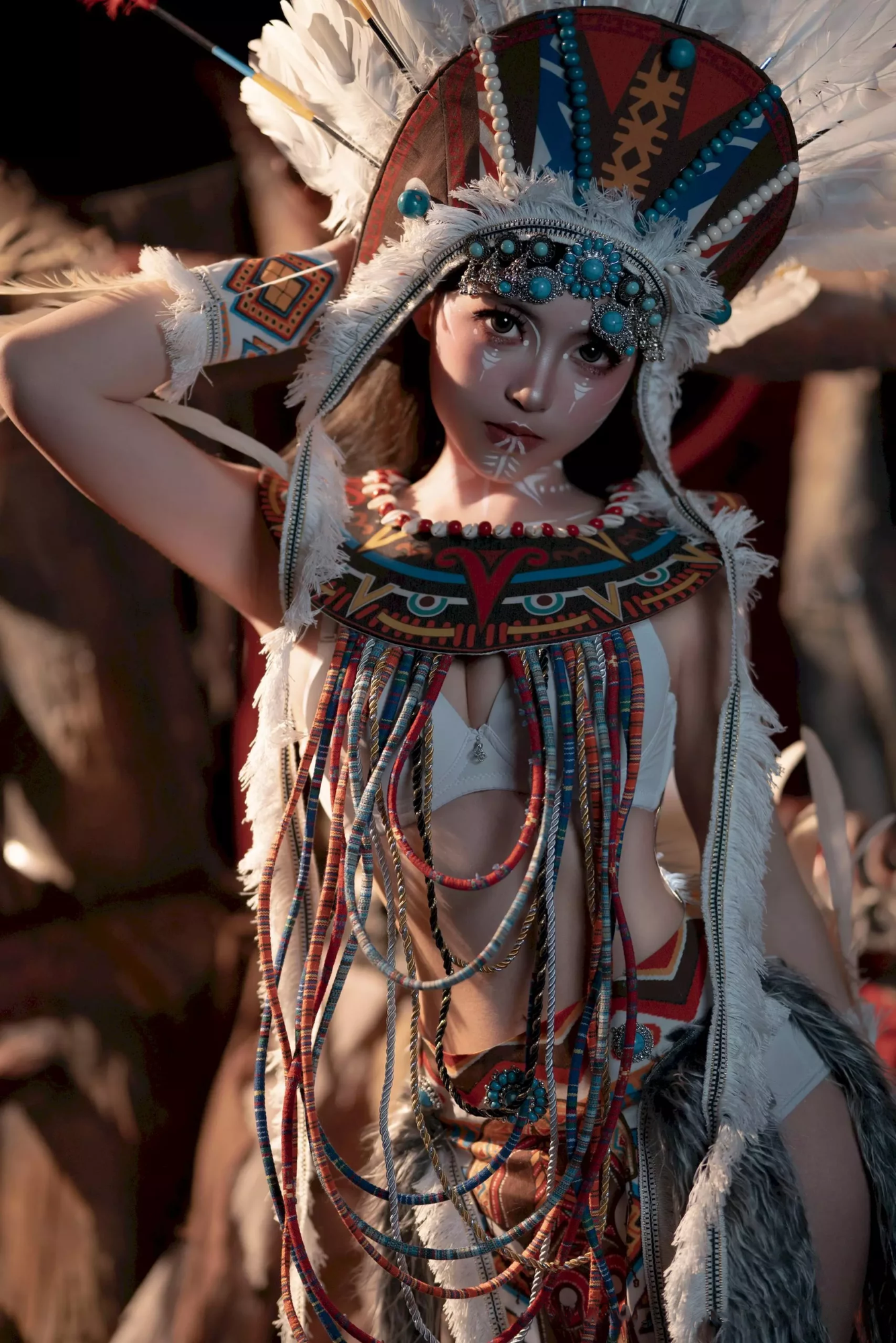 图片[3]-No.018 – 印第安 紫舞龙 [99P]-coswz-cos王者