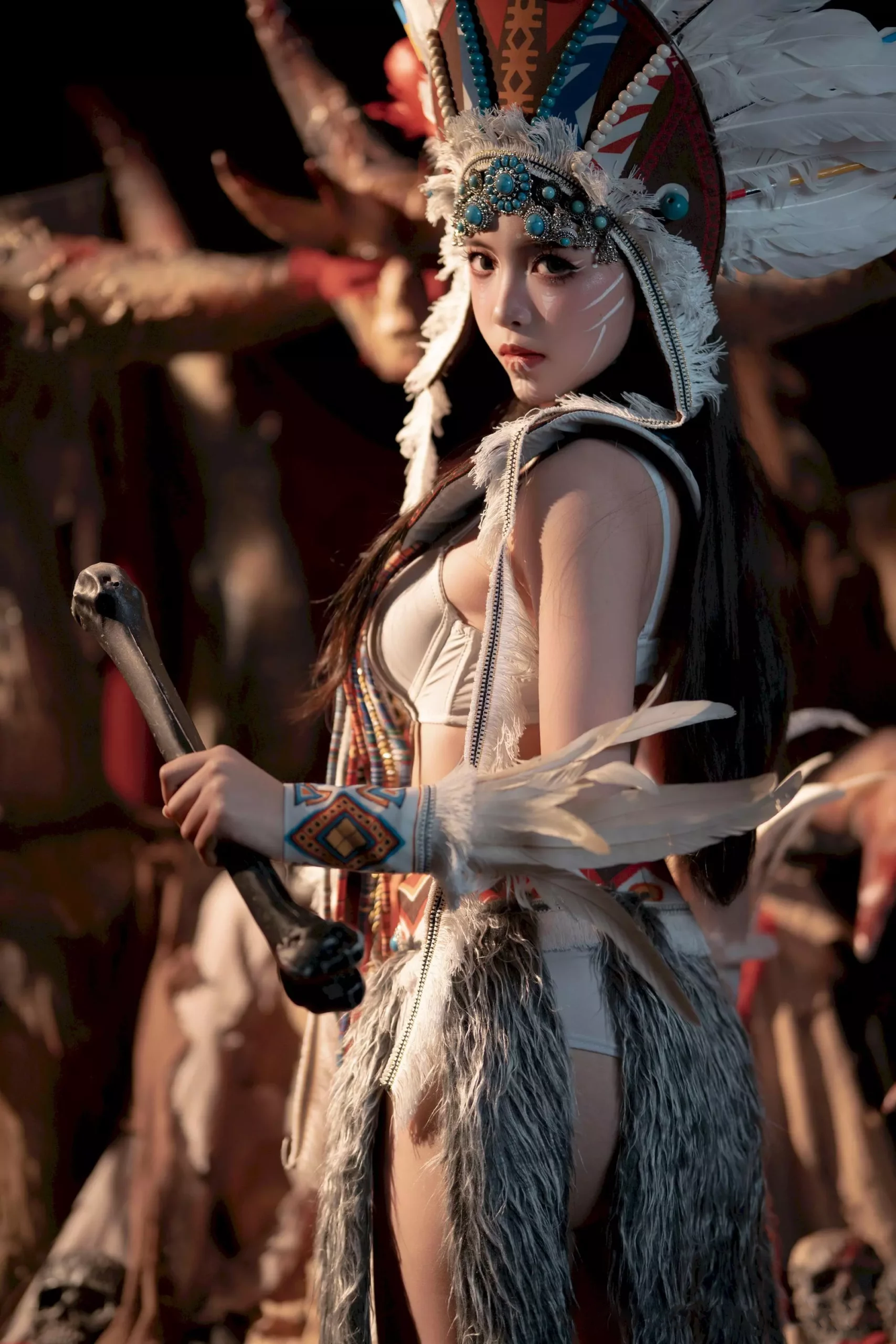 图片[4]-No.018 – 印第安 紫舞龙 [99P]-coswz-cos王者