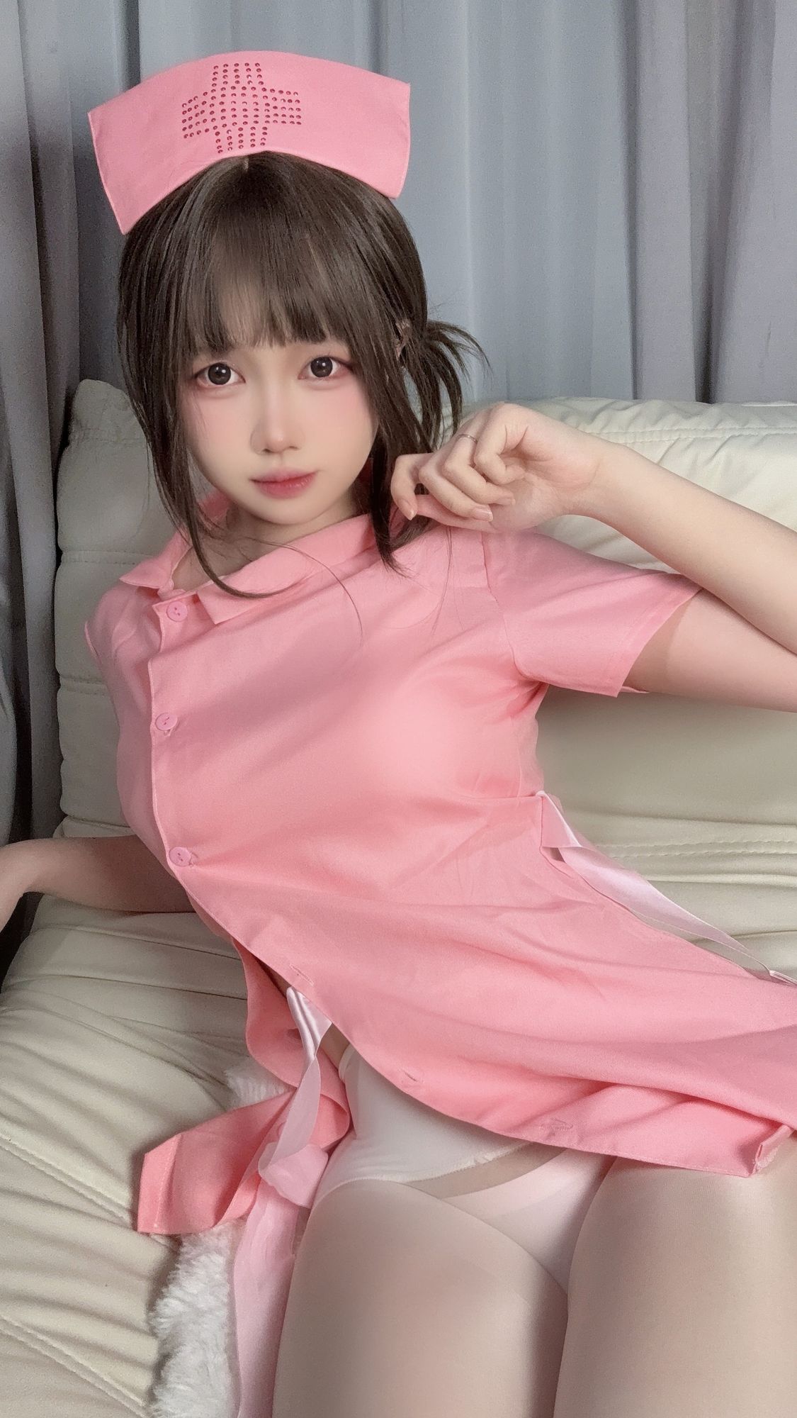 图片[6]-No.019 – 2025年07月会员 粉护士 [28P]-coswz-cos王者