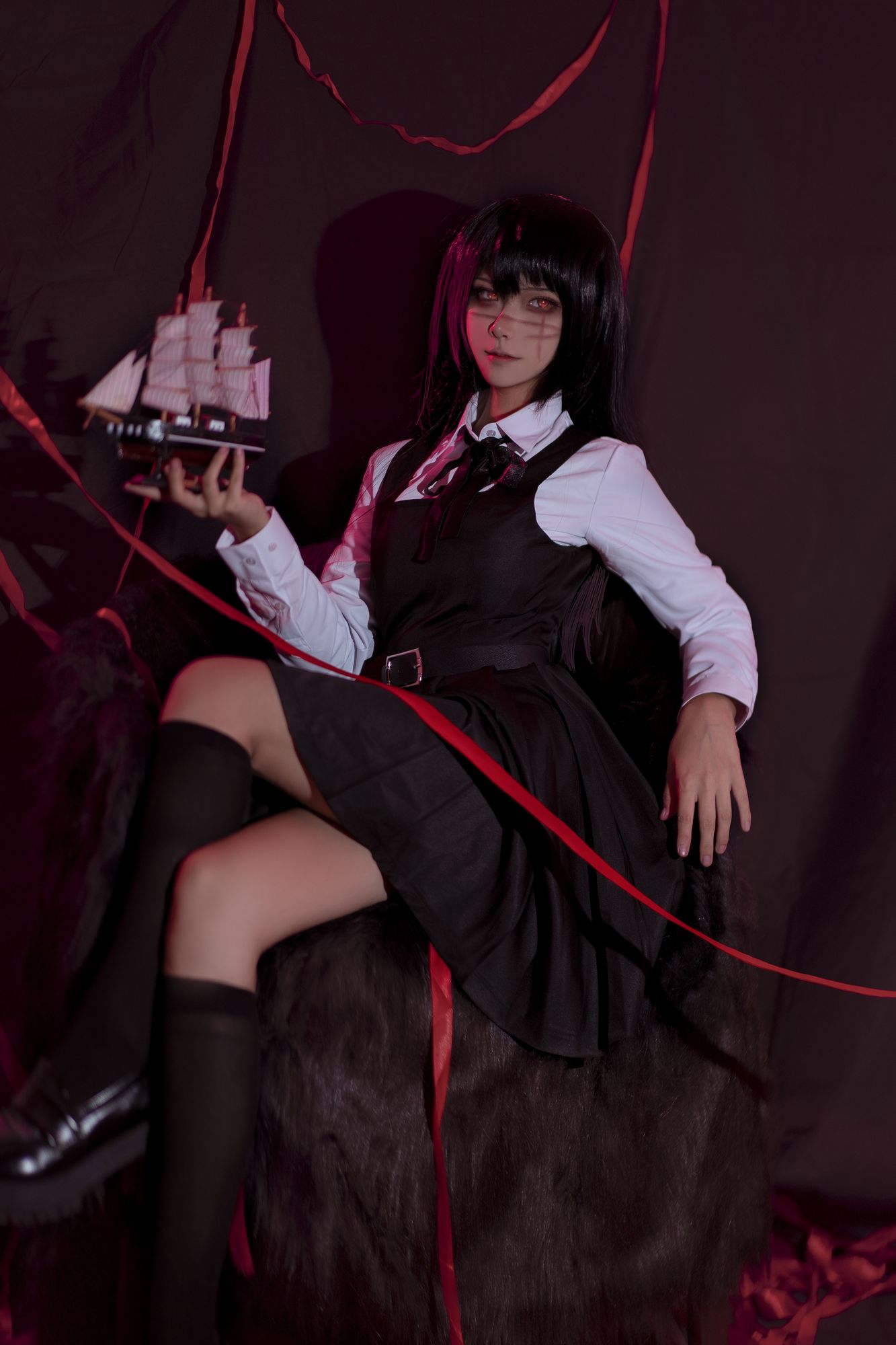 No.020 – 链锯人 三鹰朝 [8P]-coswz-cos王者