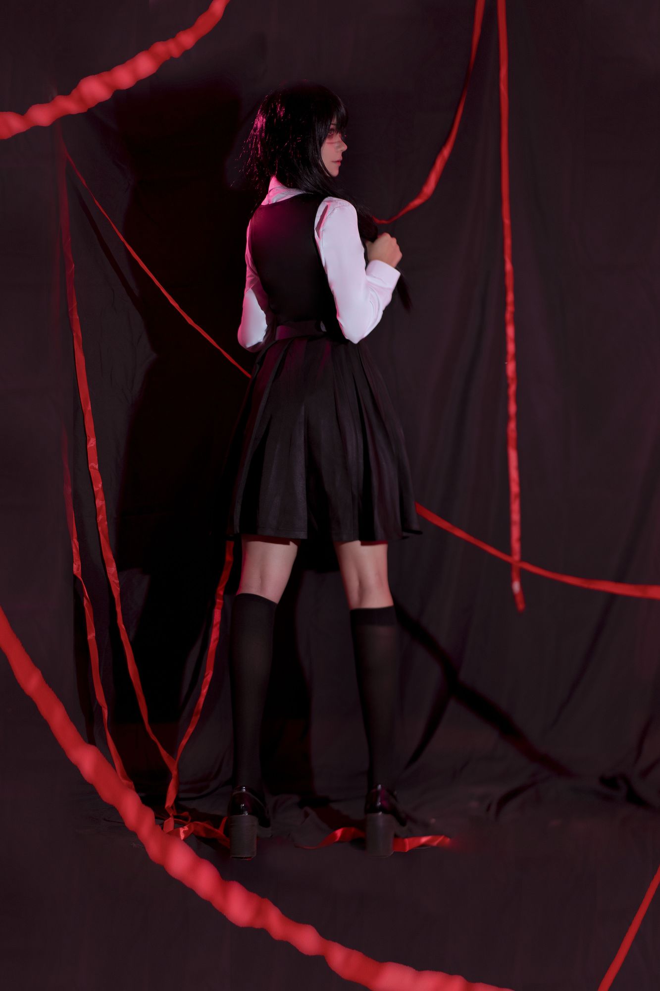 图片[2]-No.020 – 链锯人 三鹰朝 [8P]-coswz-cos王者