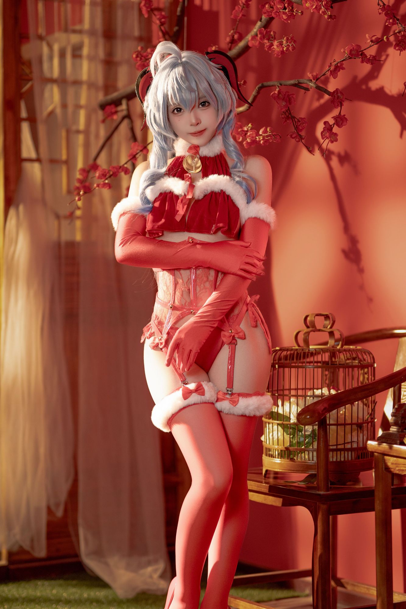 图片[3]-No.021 – 原神 甘雨新春 [91P 8V]-coswz-cos王者