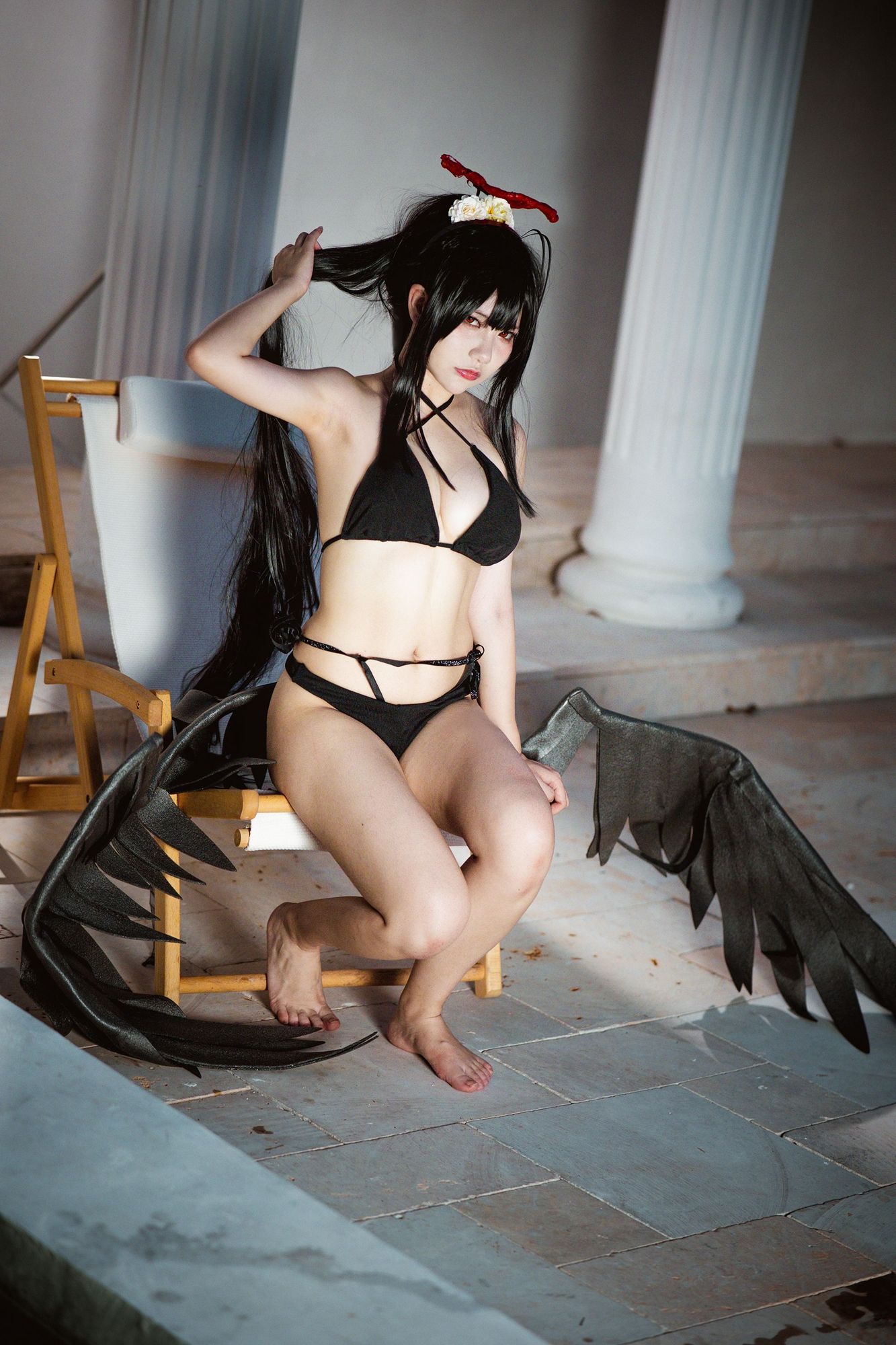 图片[2]-No.022 – 碧蓝档案 鹤城 [45P]-coswz-cos王者