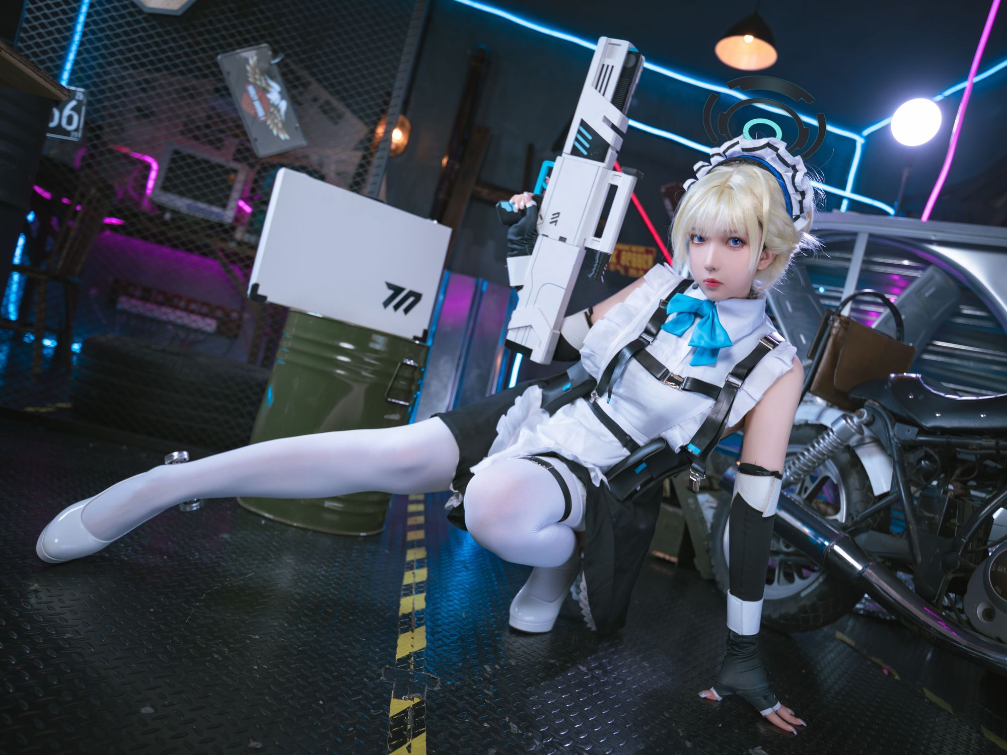 图片[3]-No.022 – 蔚蓝档案 飞鸟马时女仆 [31P]-coswz-cos王者