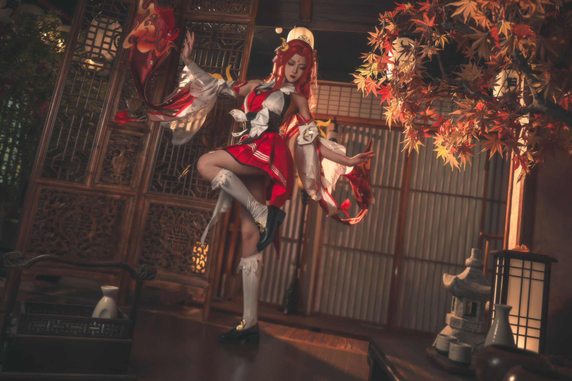 图片[5]-No.023 – 王者荣耀 貂蝉 唤灵魅影 [6P]-coswz-cos王者