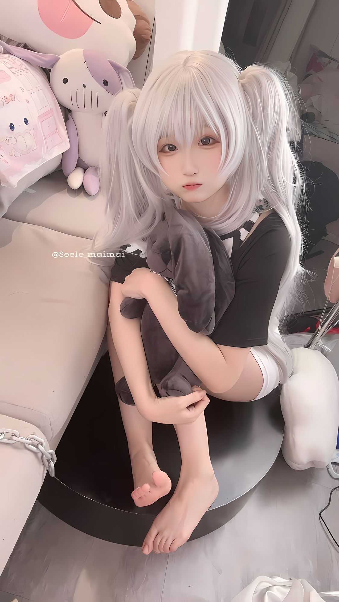 No.023 – 白色双马尾 [16P]-coswz-cos王者