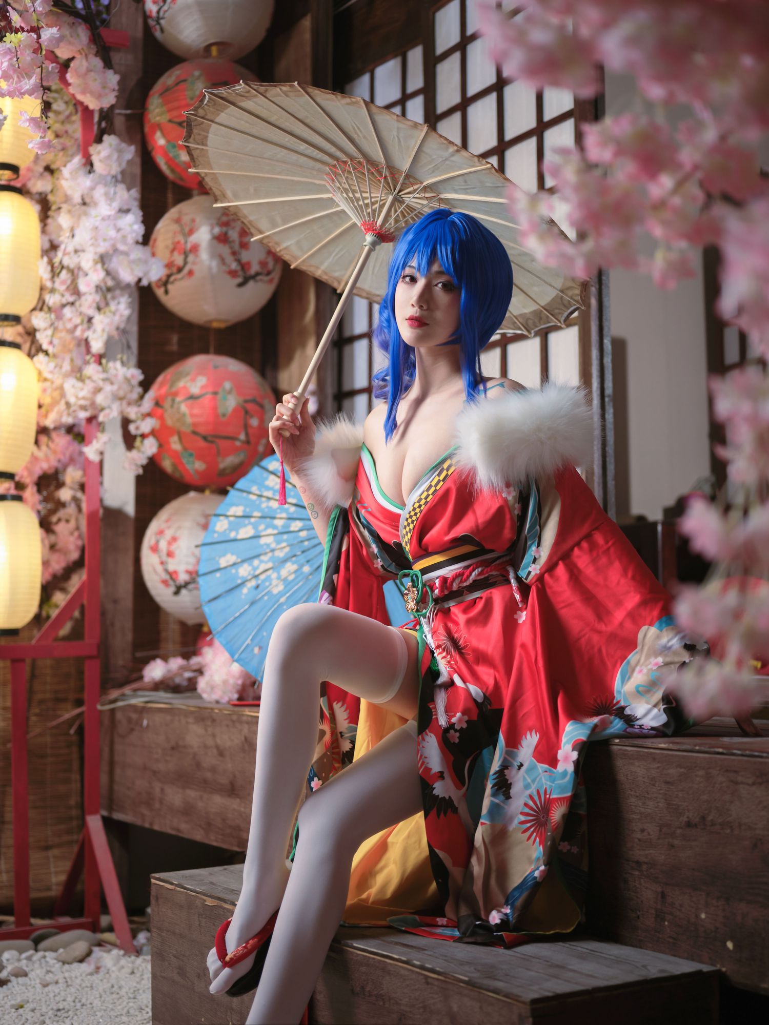 No.023 - 碧蓝航线 圣路易斯 和服 [18P]-coswz-cos王者