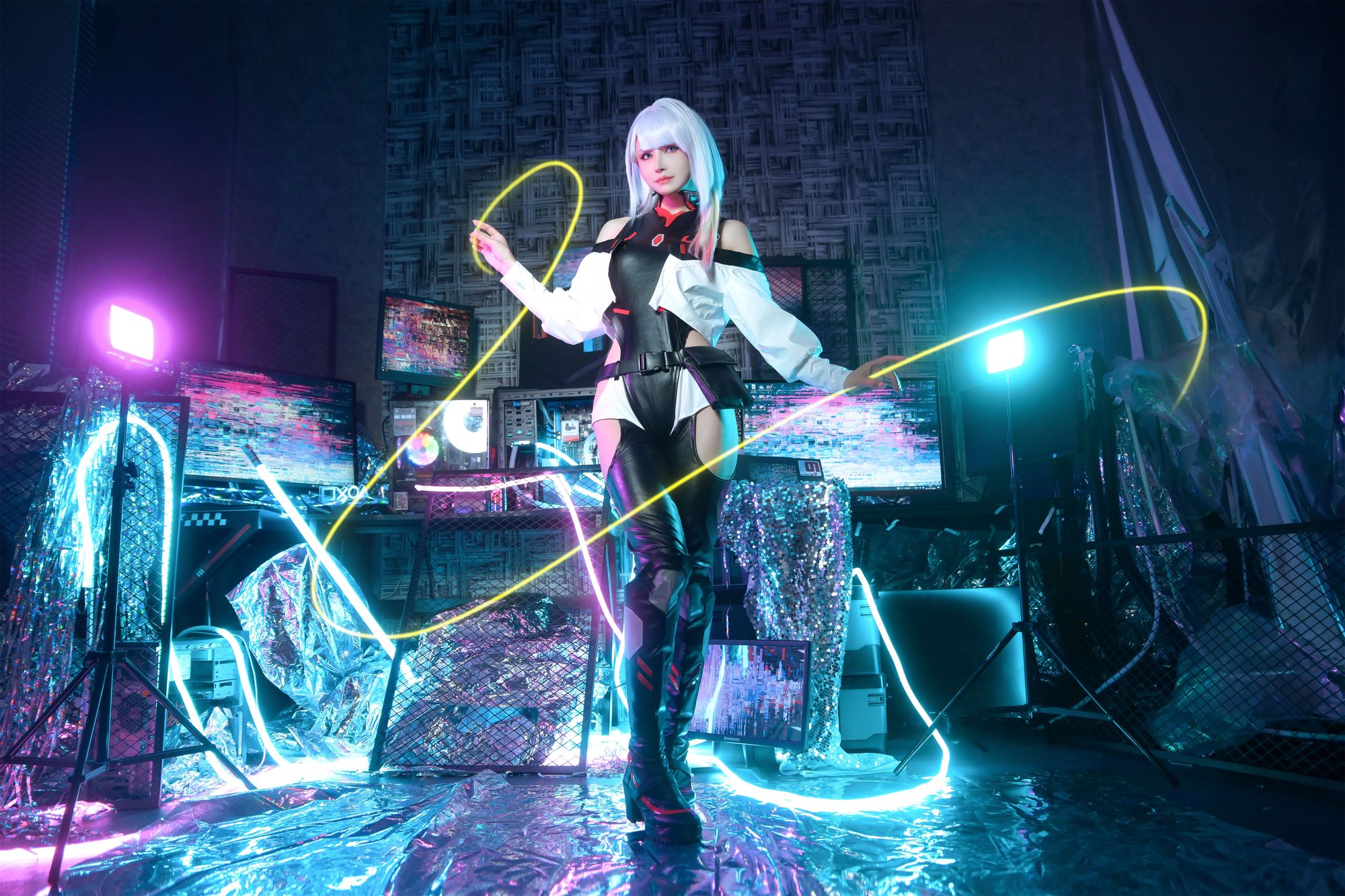 图片[3]-No.023 – 赛博朋克：边缘行者 露西 [60P 1V]-coswz-cos王者