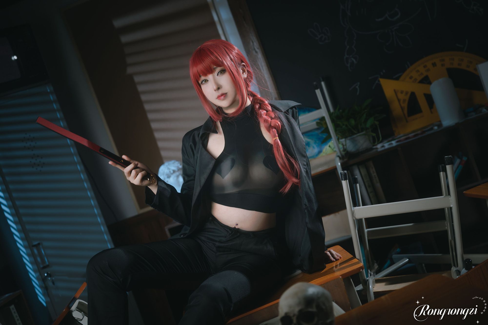 图片[2]-No.023 – 链锯人 玛奇玛 [45P]-coswz-cos王者