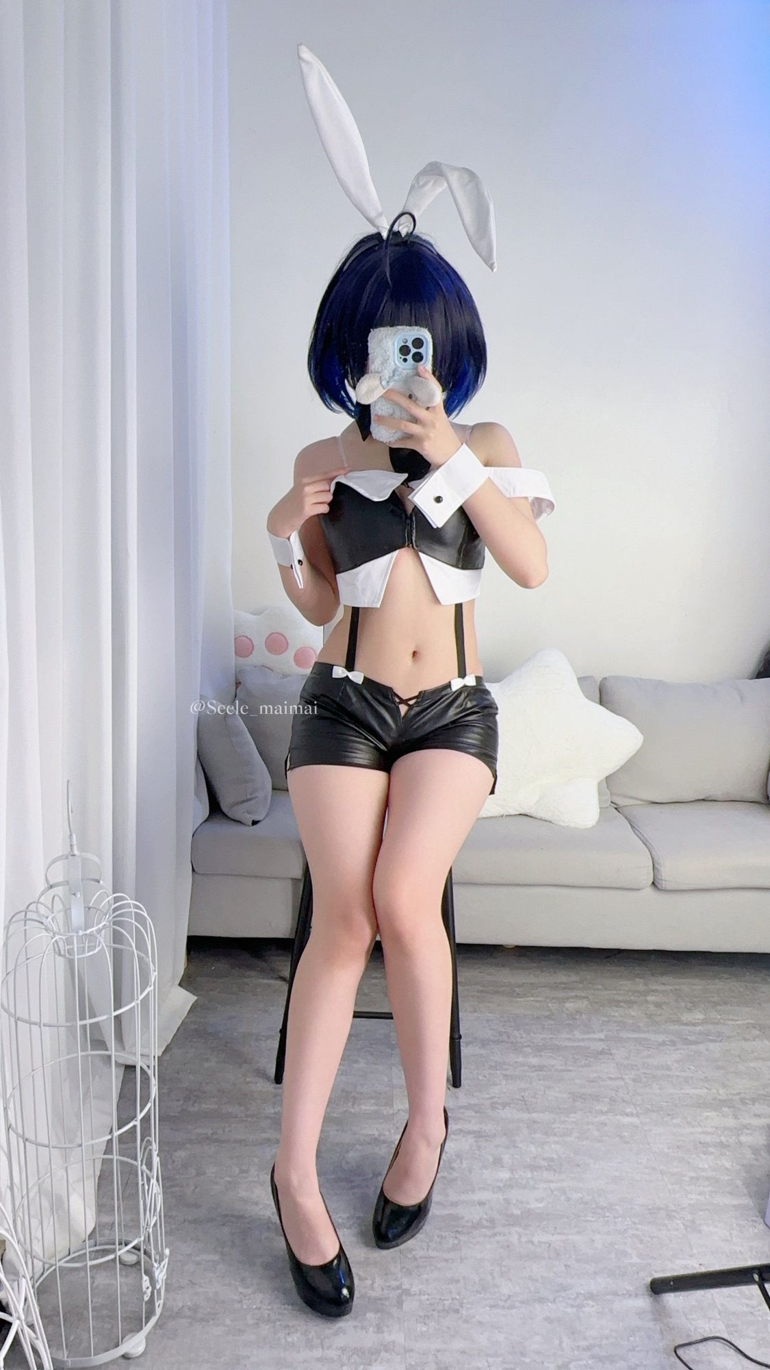 图片[4]-No.026 – 崩坏3 兔女郎希儿 [83P]-coswz-cos王者