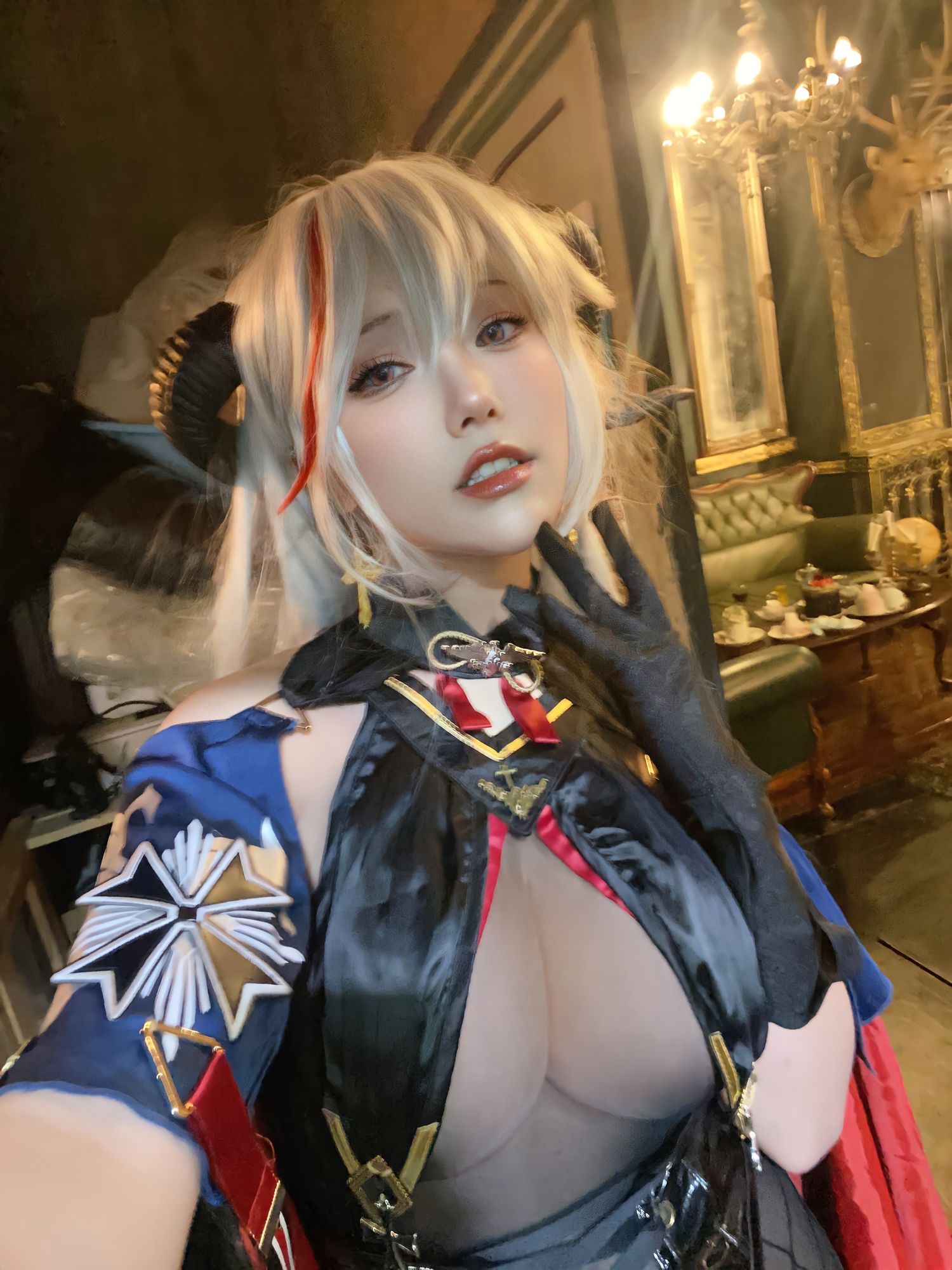 No.028 - 碧蓝航线 埃吉尔 [32P 2V]-coswz-cos王者