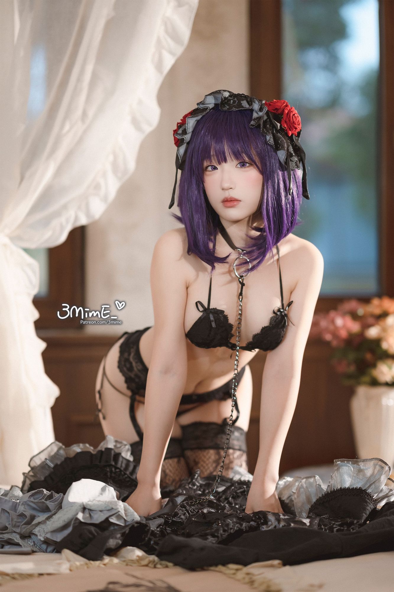 图片[3]-No.029 – Shizuku Kuroe [8P]-coswz-cos王者