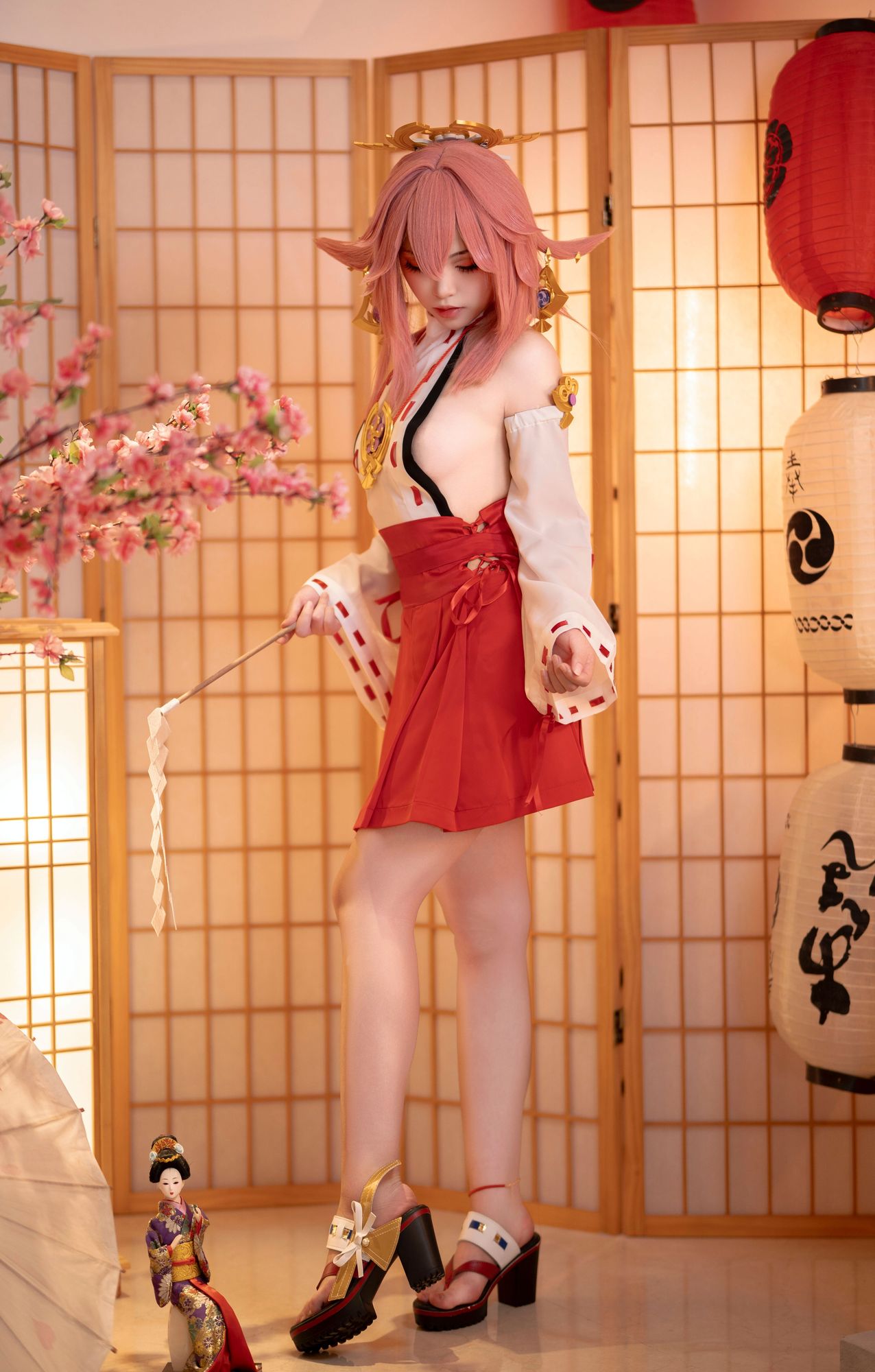 图片[4]-No.030 – 原神 八重神子 [99P]-coswz-cos王者