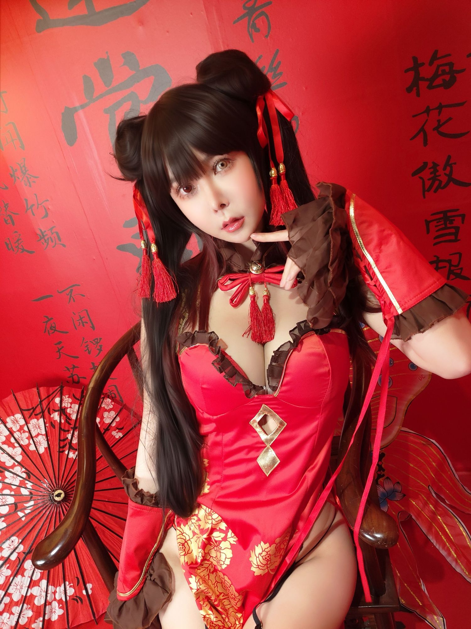 No.030 - 时崎狂三 旗袍 [25P 1V]-coswz-cos王者