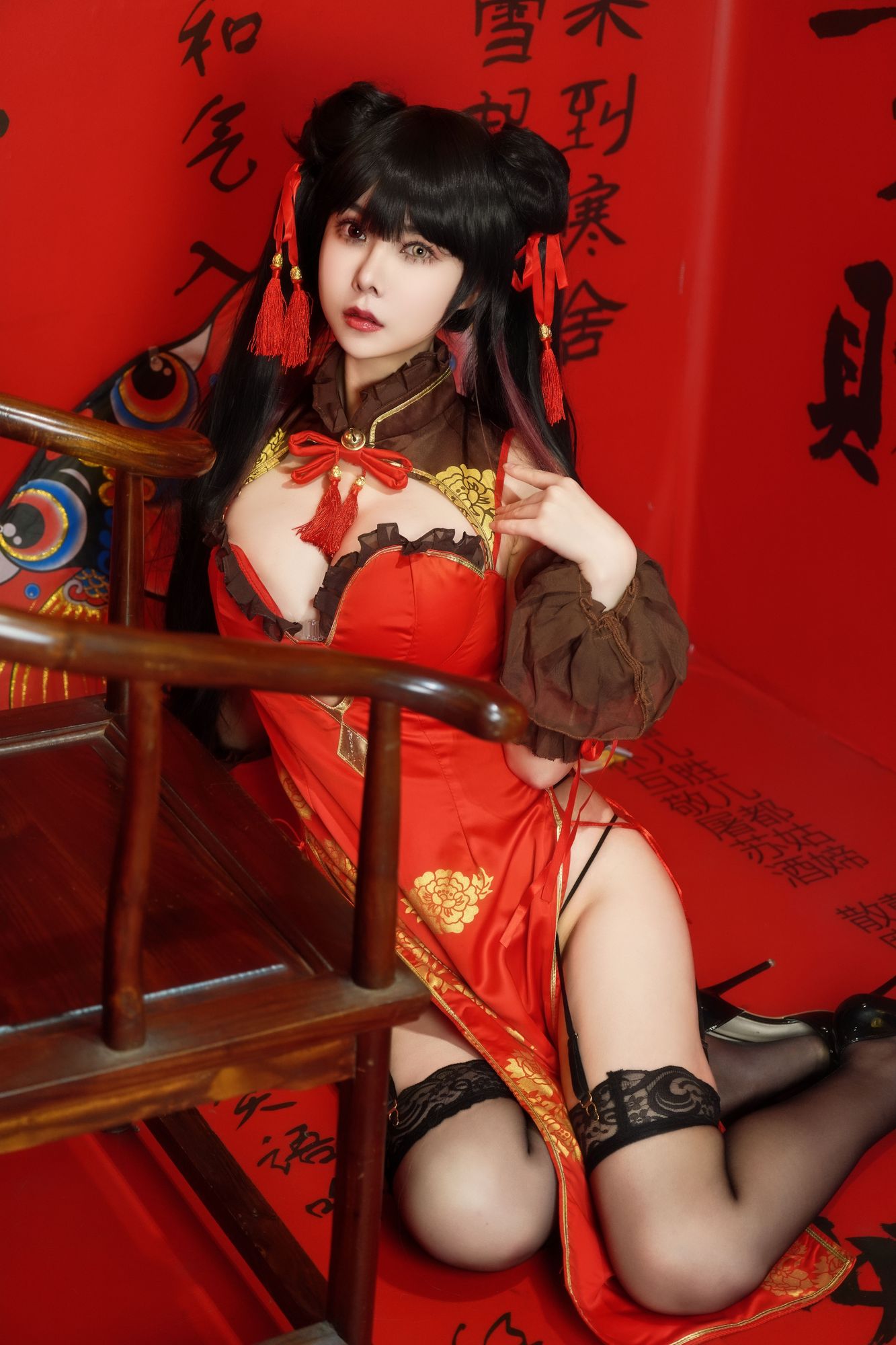 图片[6]-No.030 – 时崎狂三 旗袍 [25P 1V]-coswz-cos王者