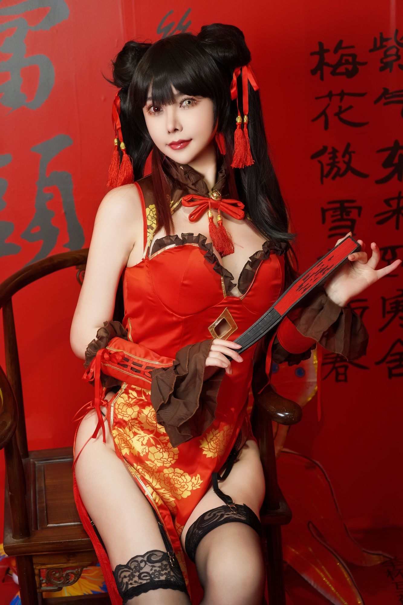 图片[4]-No.030 – 时崎狂三 旗袍 [25P 1V]-coswz-cos王者