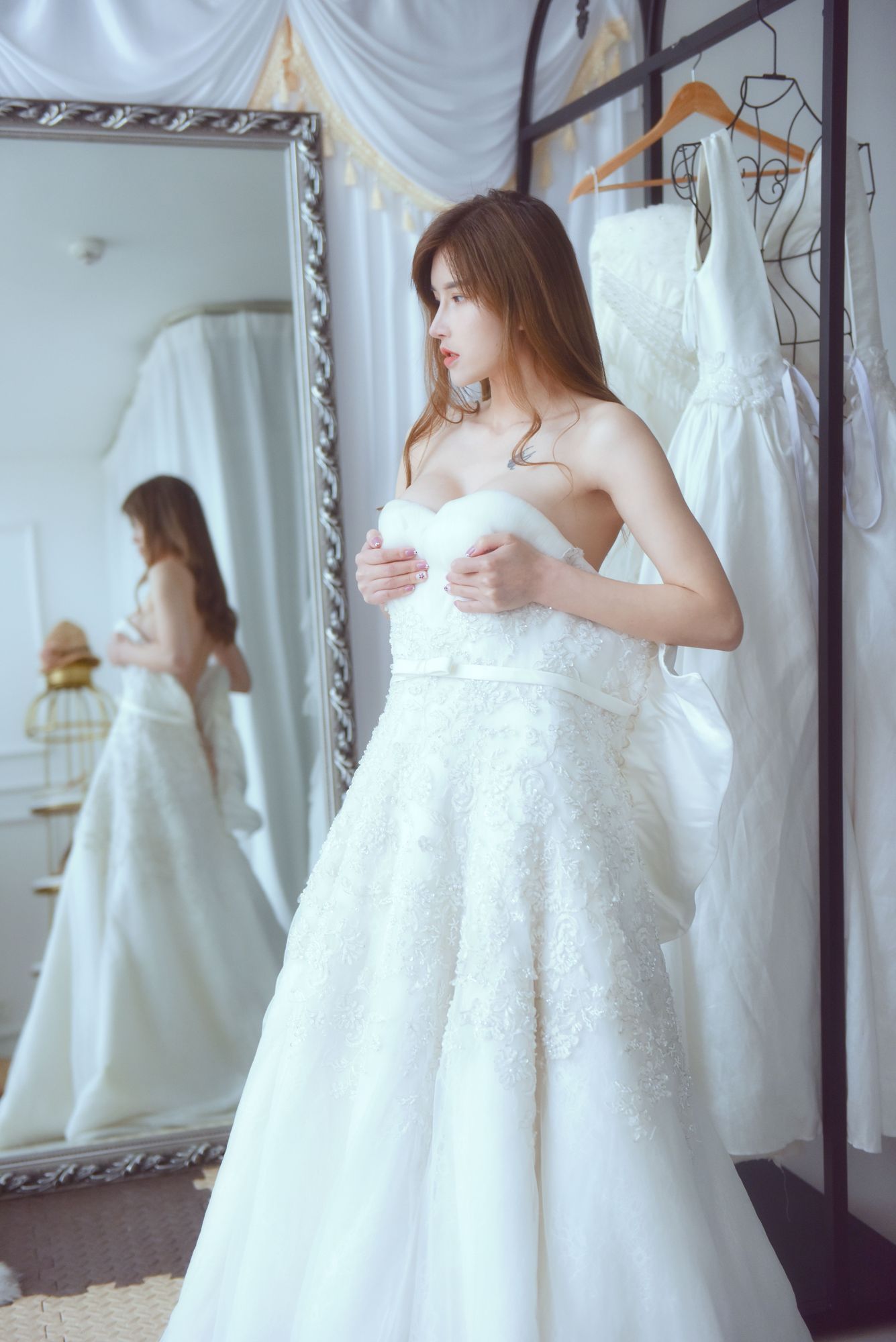 图片[3]-No.030 – 白色婚纱 [59P 1V]-coswz-cos王者