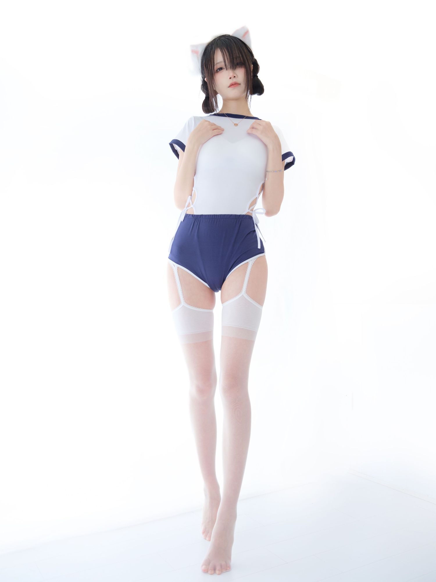 No.031 - 体操服 猫耳 [25P]-coswz-cos王者
