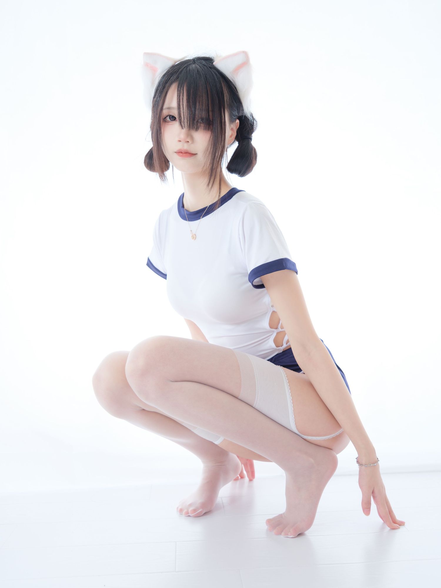 图片[3]-No.031 – 体操服 猫耳 [25P]-coswz-cos王者