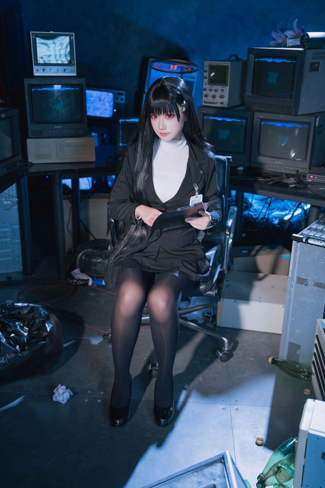 图片[3]-No.032 – 蔚蓝档案 调月莉音 [30P]-coswz-cos王者