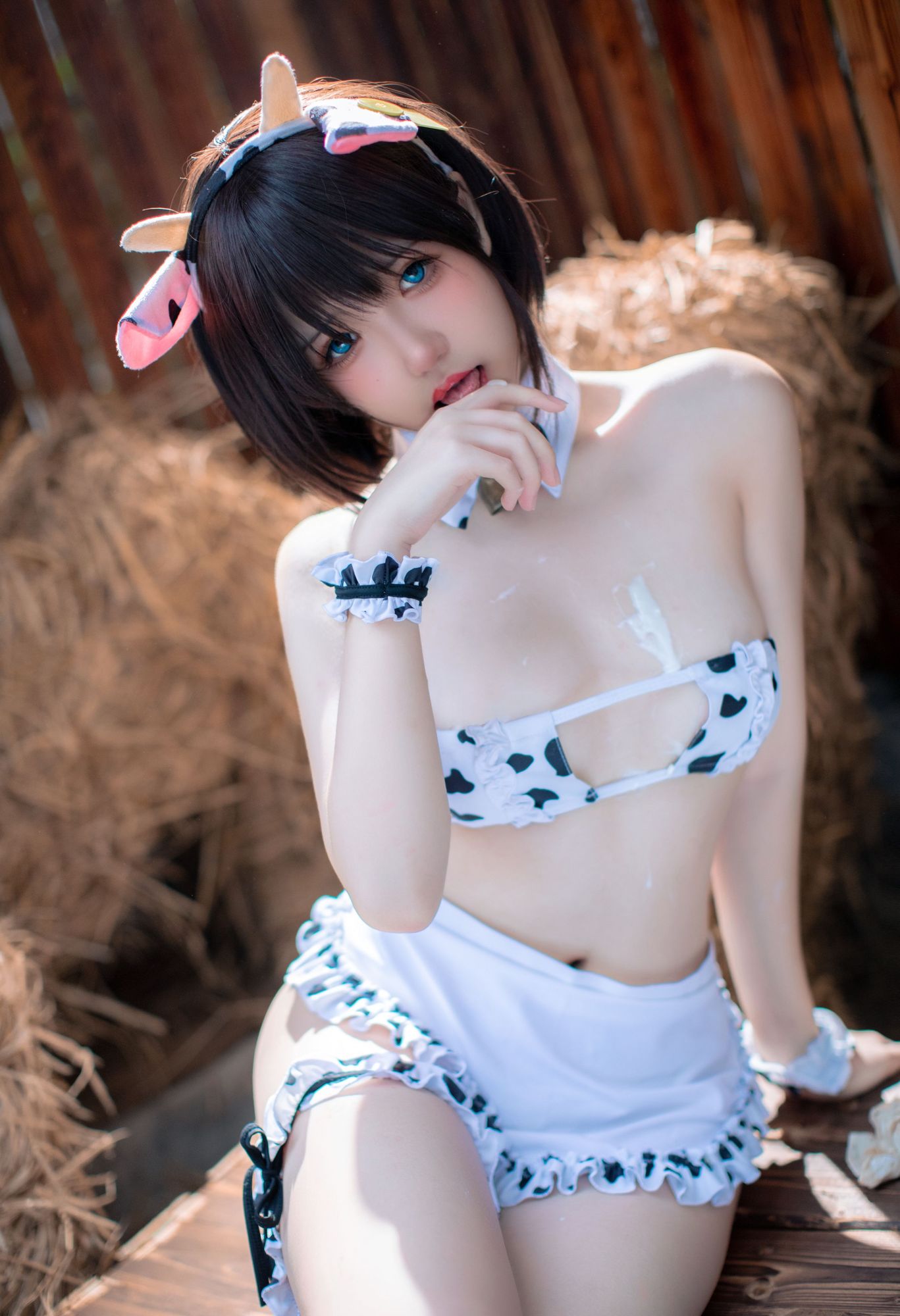 No.033 – 小薰喝牛奶 [57P]-coswz-cos王者