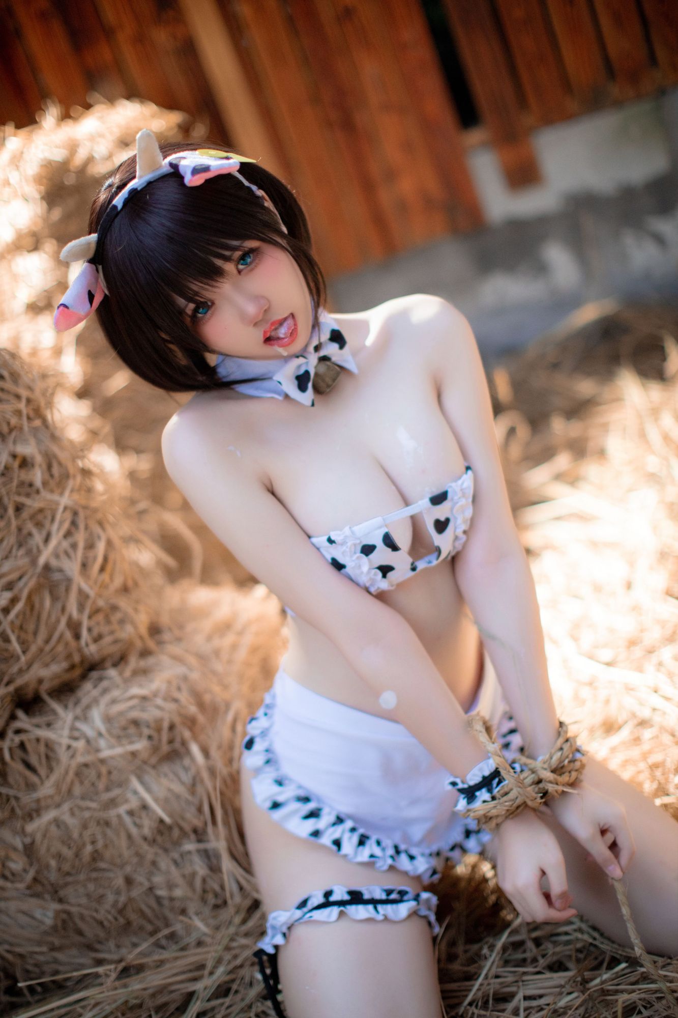 图片[4]-No.033 – 小薰喝牛奶 [57P]-coswz-cos王者