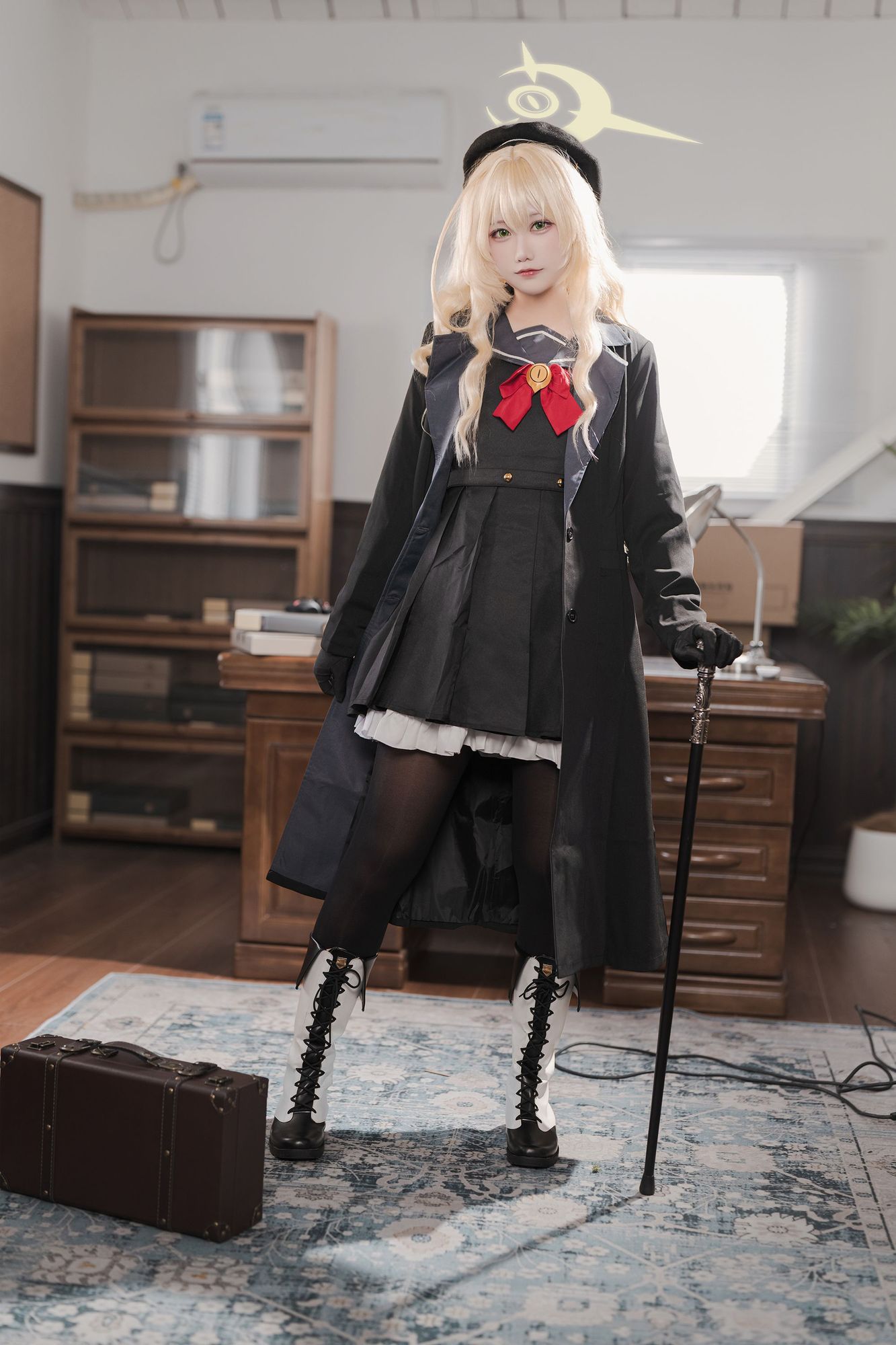 No.034 – 蔚蓝档案 笑面教授 [56P]-coswz-cos王者