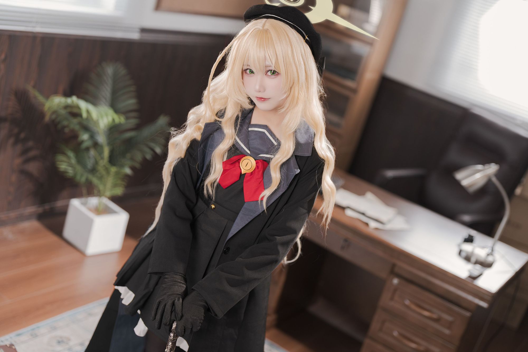 图片[3]-No.034 – 蔚蓝档案 笑面教授 [56P]-coswz-cos王者