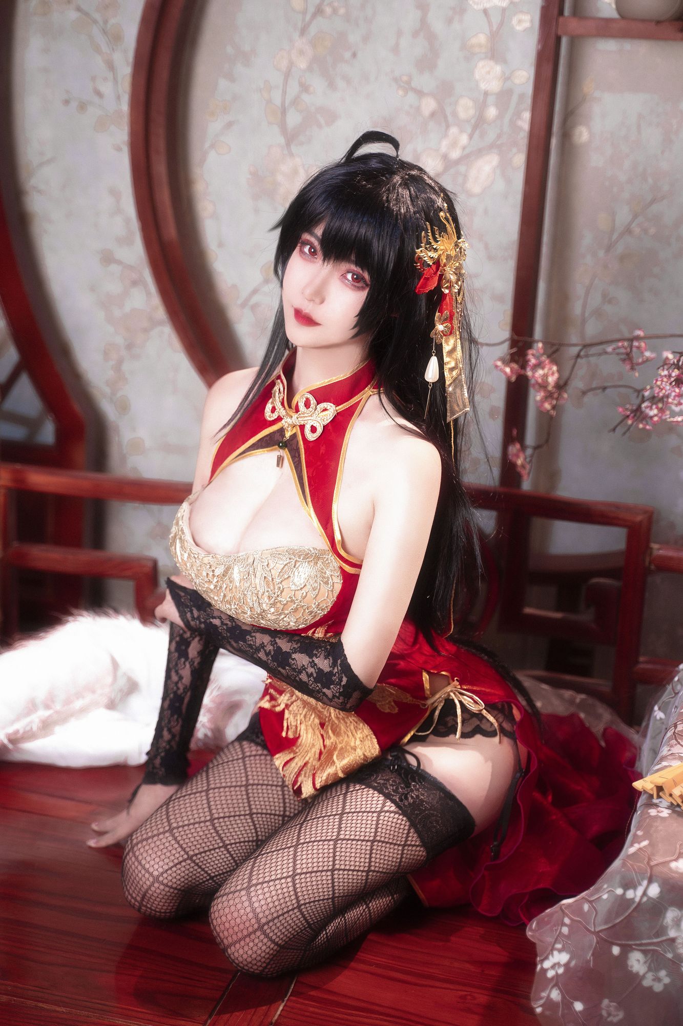 图片[3]-No.038 – 碧蓝航线 大凤旗袍 [14P]-coswz-cos王者