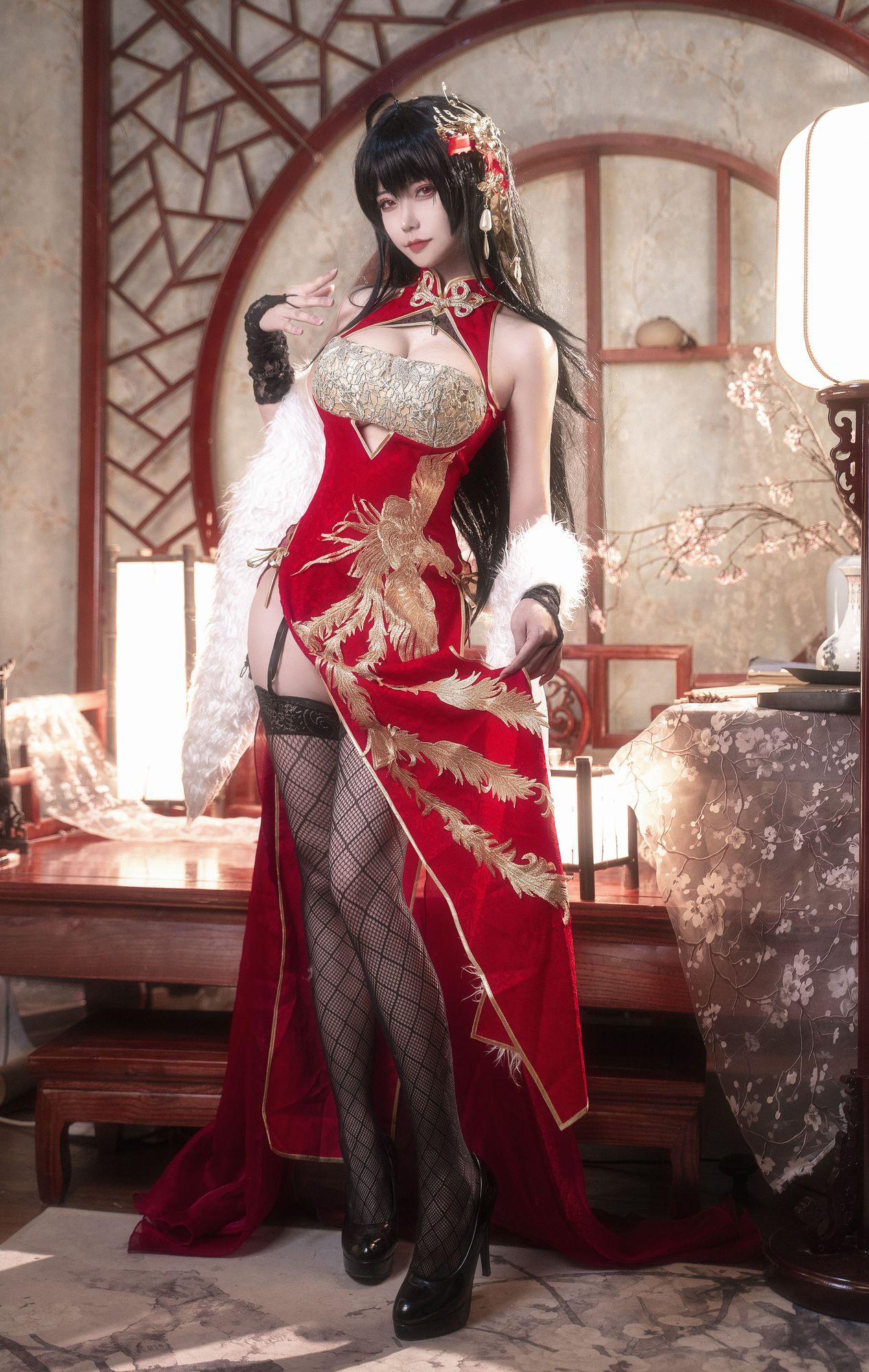 图片[10]-No.038 – 碧蓝航线 大凤旗袍 [14P]-coswz-cos王者