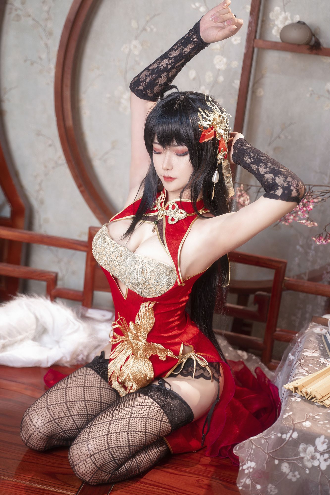 图片[9]-No.038 – 碧蓝航线 大凤旗袍 [14P]-coswz-cos王者