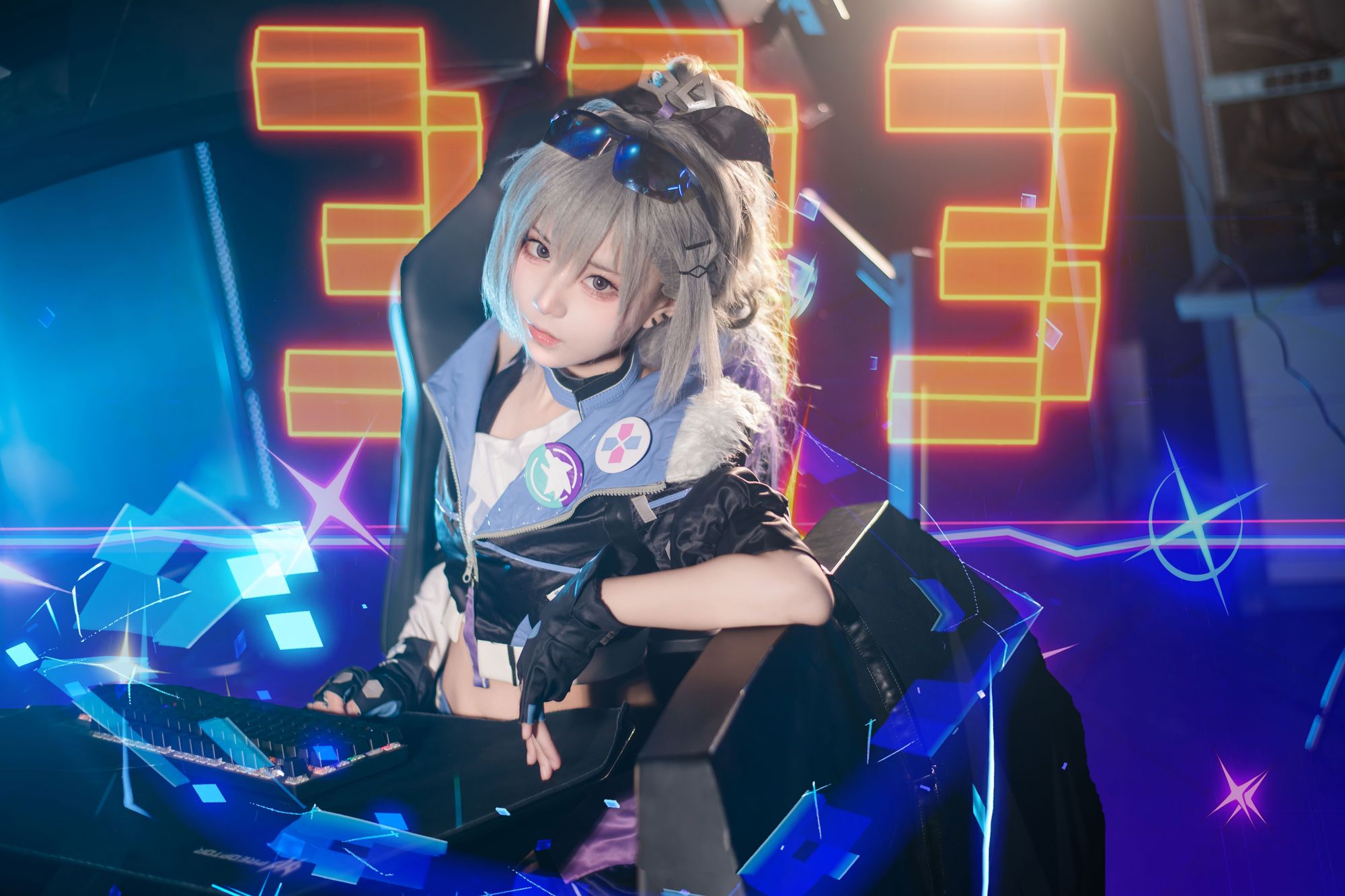 No.039 - 崩坏·星穹铁道 银狼 [17P]-coswz-cos王者