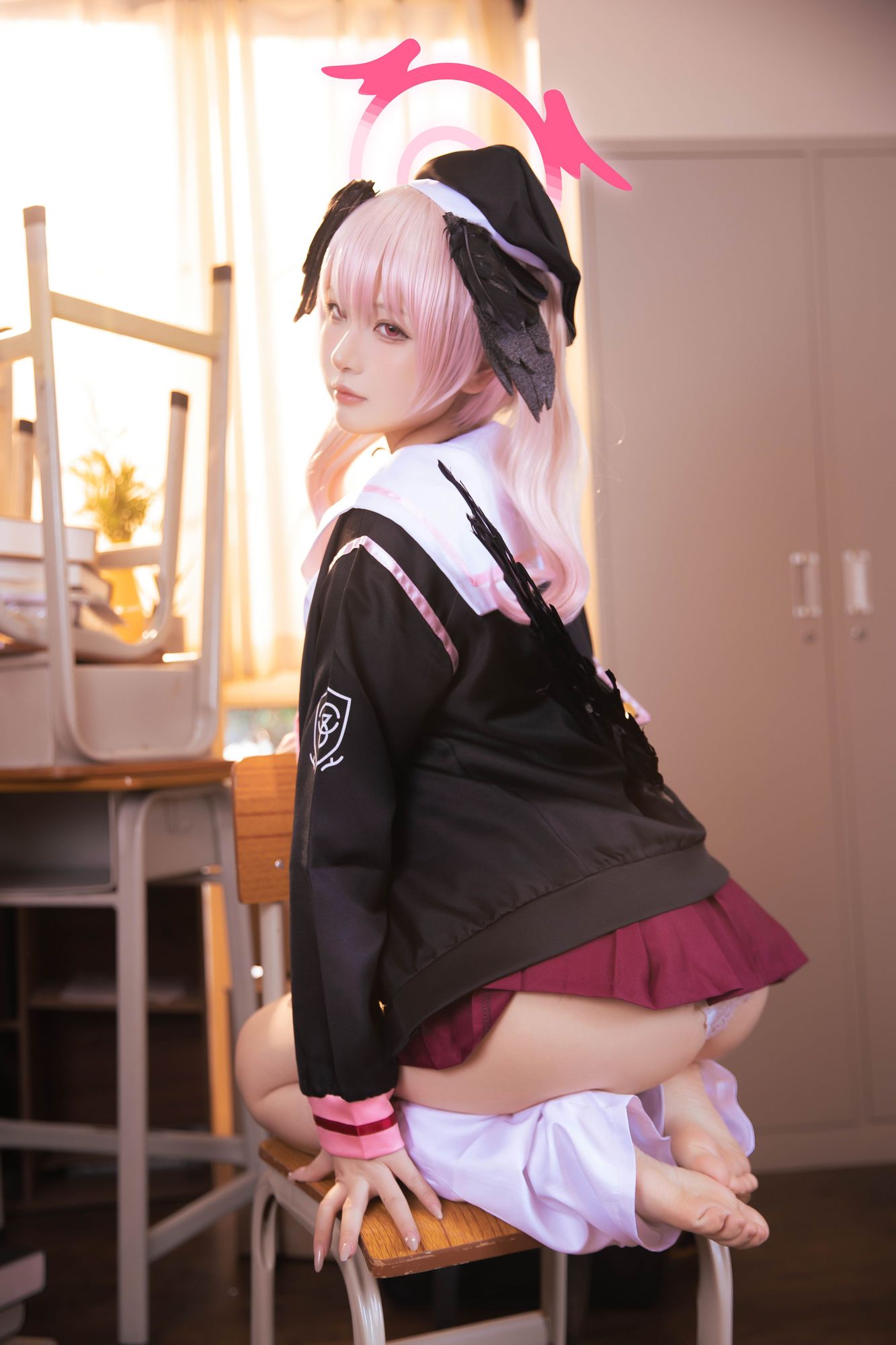 图片[6]-No.039 – 碧蓝档案 下江小春原皮 [33P]-coswz-cos王者