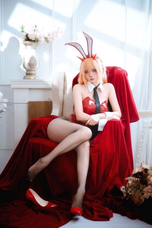 No.040 – 链锯人 帕瓦玛奇玛兔女郎 [12P]-coswz-cos王者