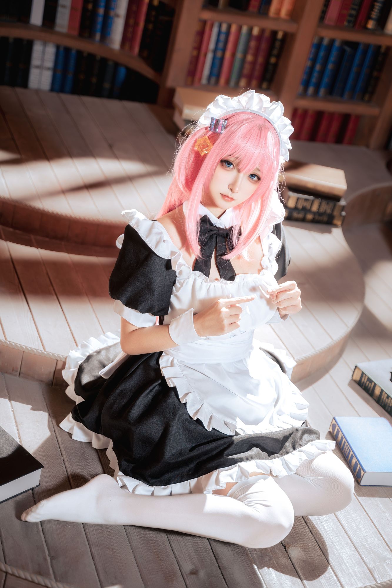 图片[3]-No.042 – 孤独摇滚 波奇酱女仆 [14P]-coswz-cos王者