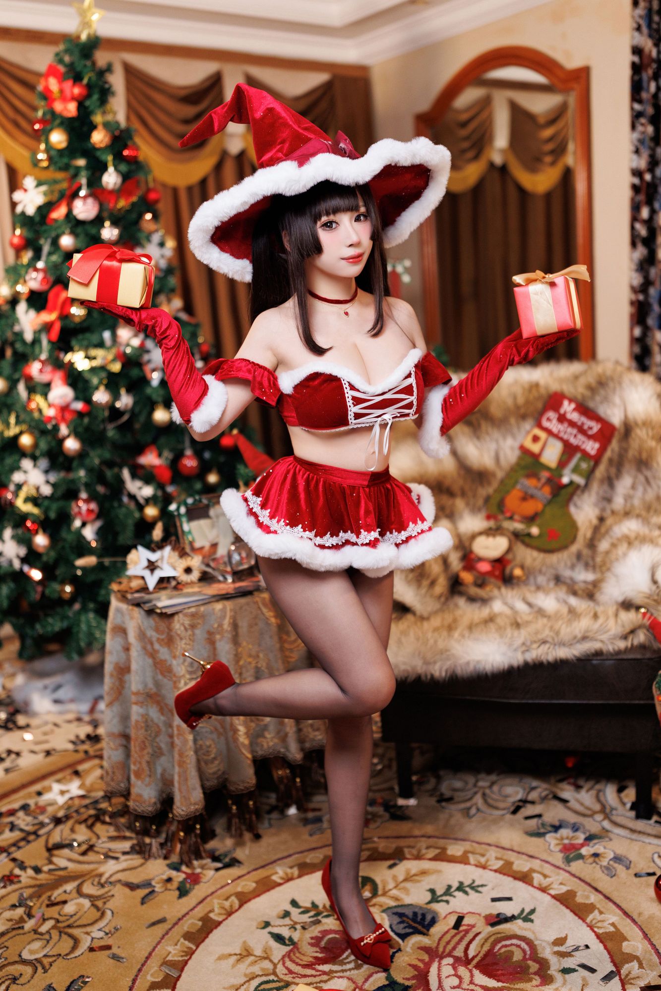 图片[6]-No.042 – 魔女 圣诞夜 [108P]-coswz-cos王者