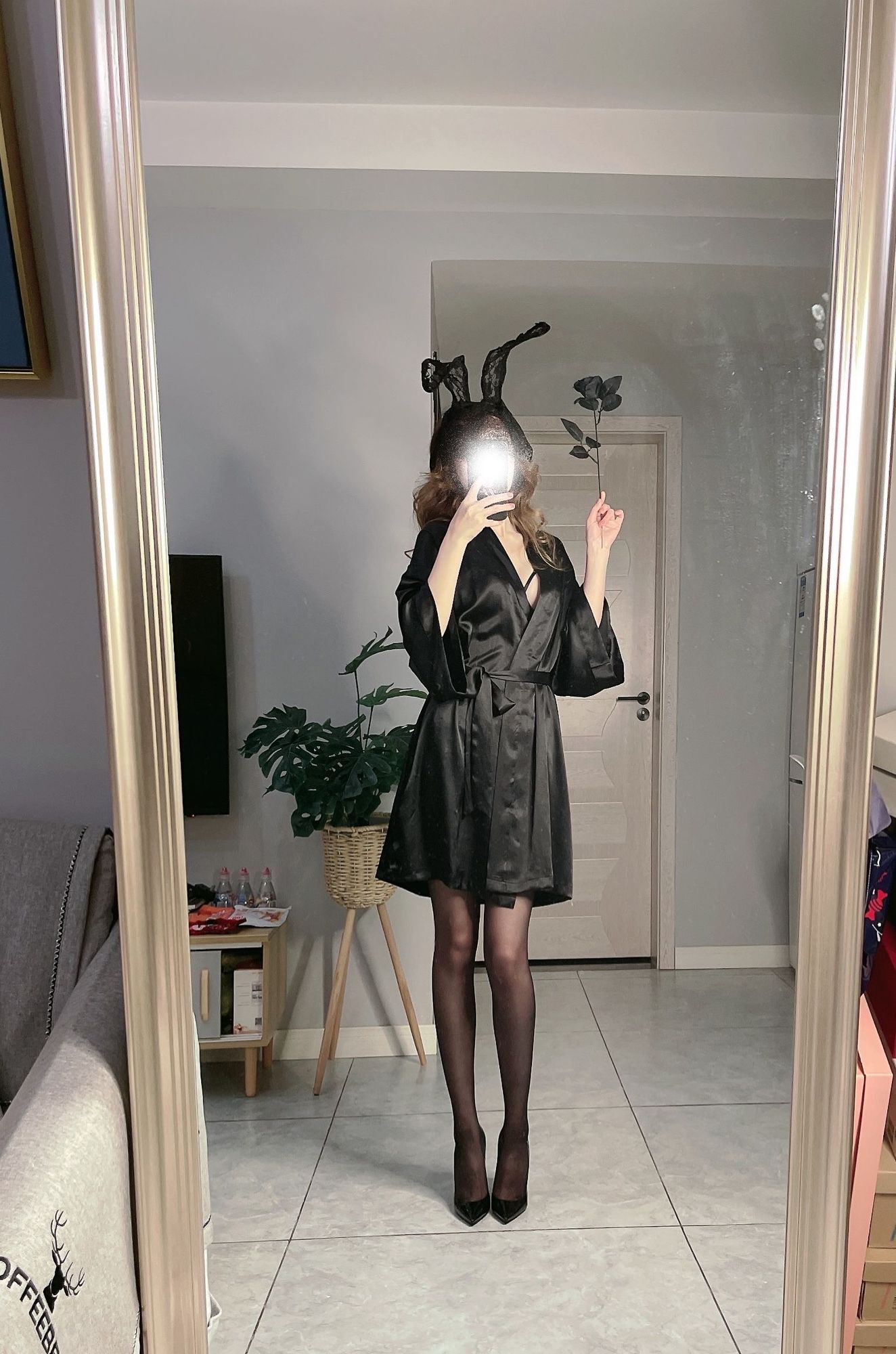 No.043 – 赠送图 蕾丝兔女郎 [20P 1V]-coswz-cos王者