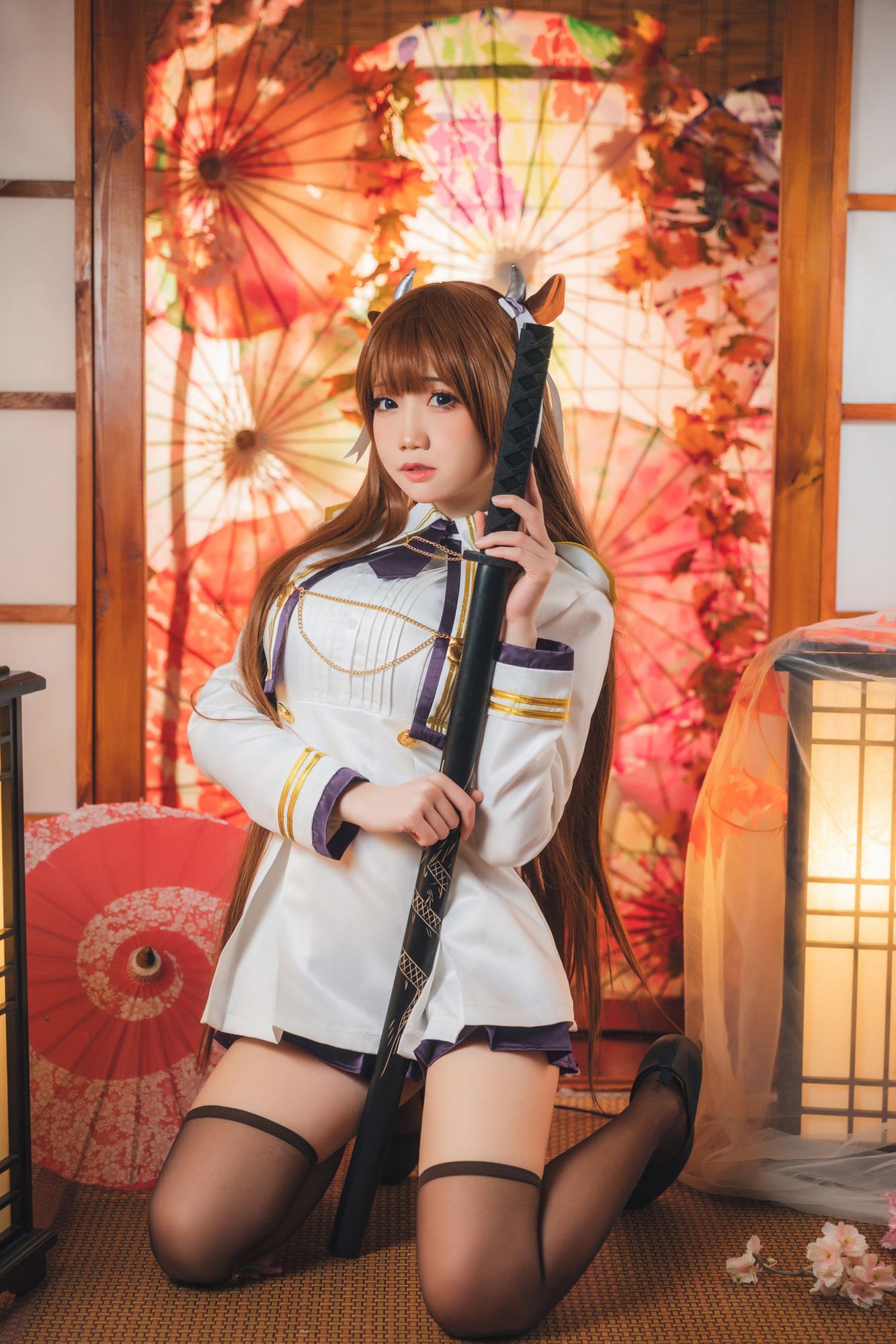 No.044 - 碧蓝航线 樫野 [30P]-coswz-cos王者