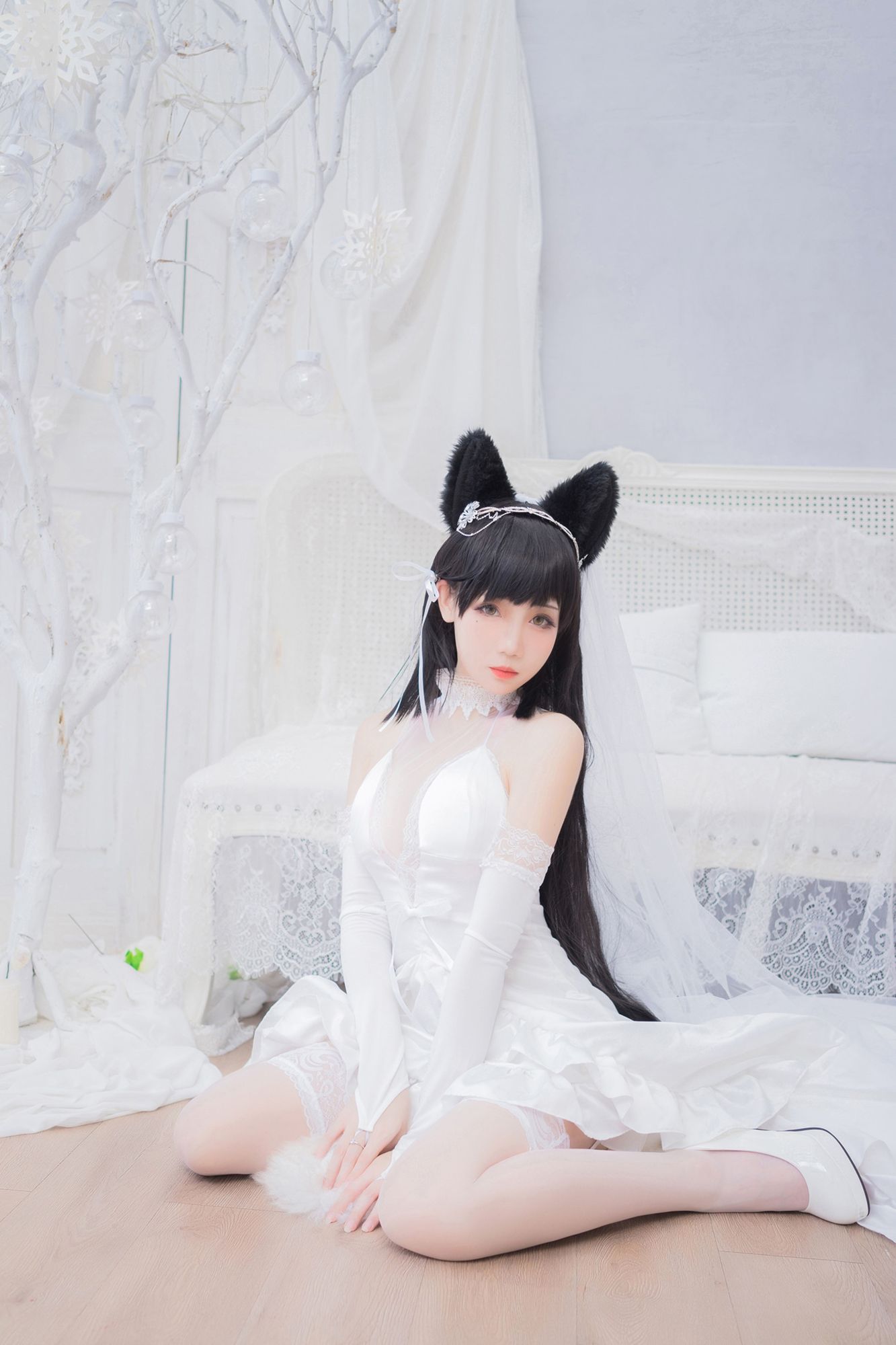 图片[4]-No.046 – 碧蓝航线 爱宕花嫁 [20P]-coswz-cos王者