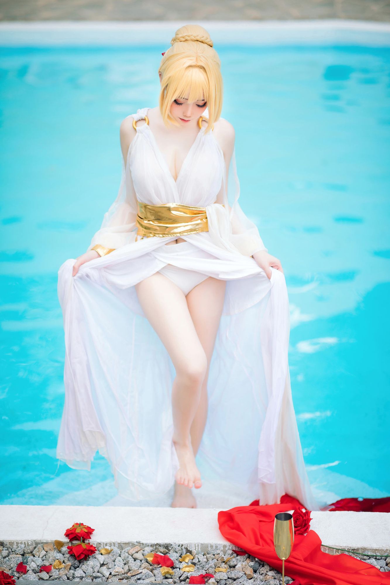 图片[2]-No.047 – FGO 尼禄睡裙 [27P]-coswz-cos王者