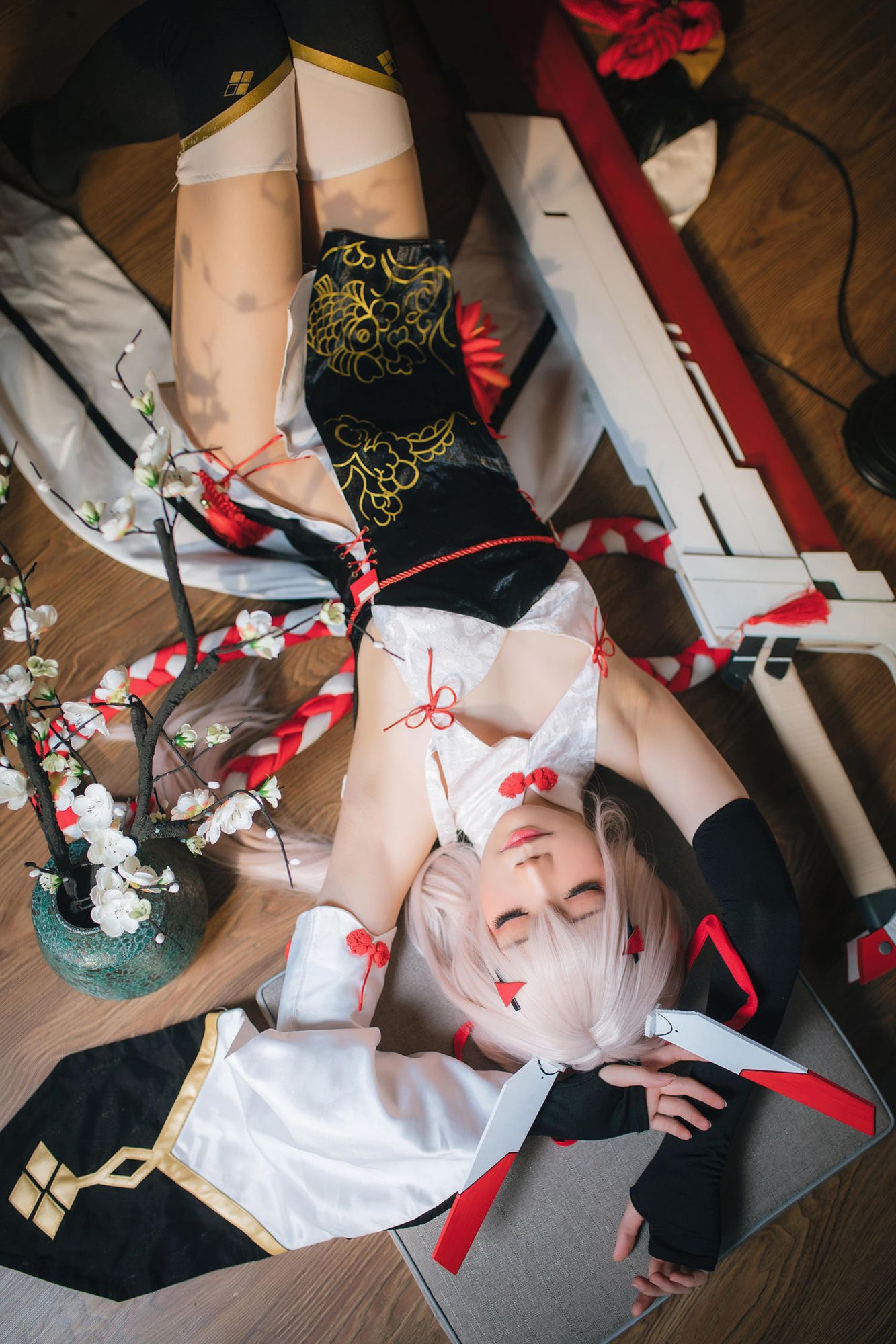 图片[2]-No.048 – 碧蓝航线 绫波旗袍 [25P]-coswz-cos王者