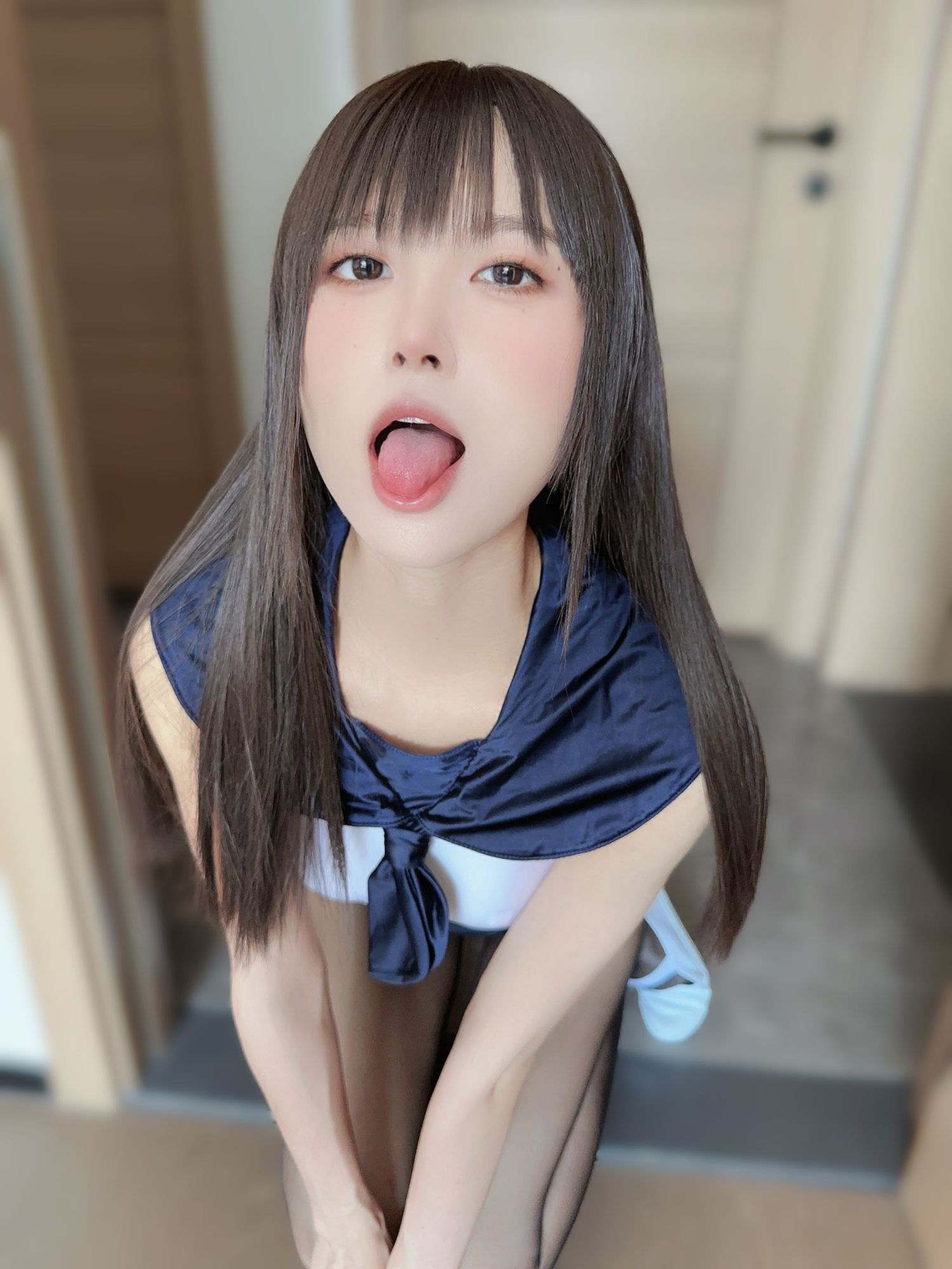 图片[3]-No.048 – 蓝色连体泳衣 [95P 6V]-coswz-cos王者