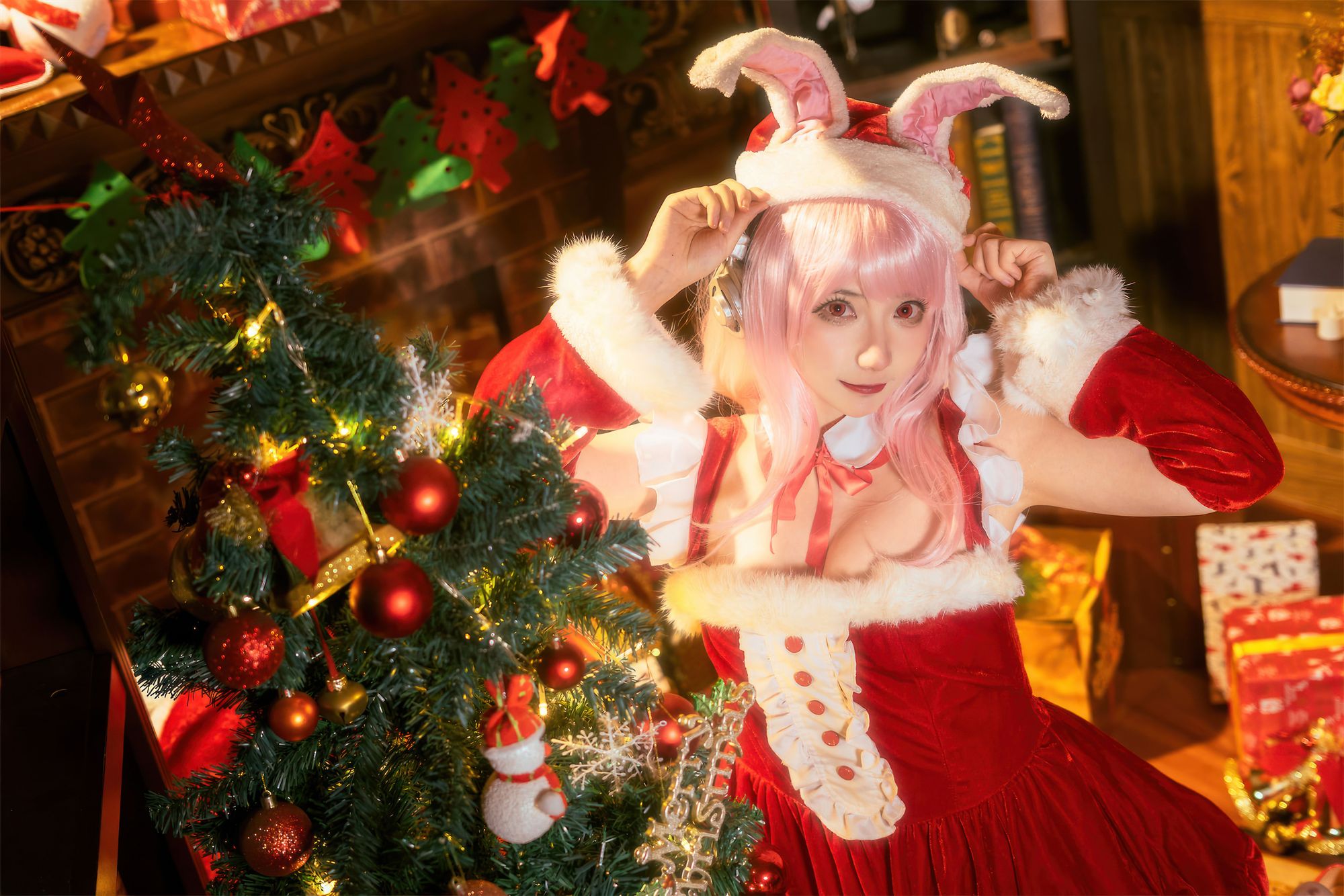 图片[2]-No.049 – 索尼子 圣诞 [43P]-coswz-cos王者